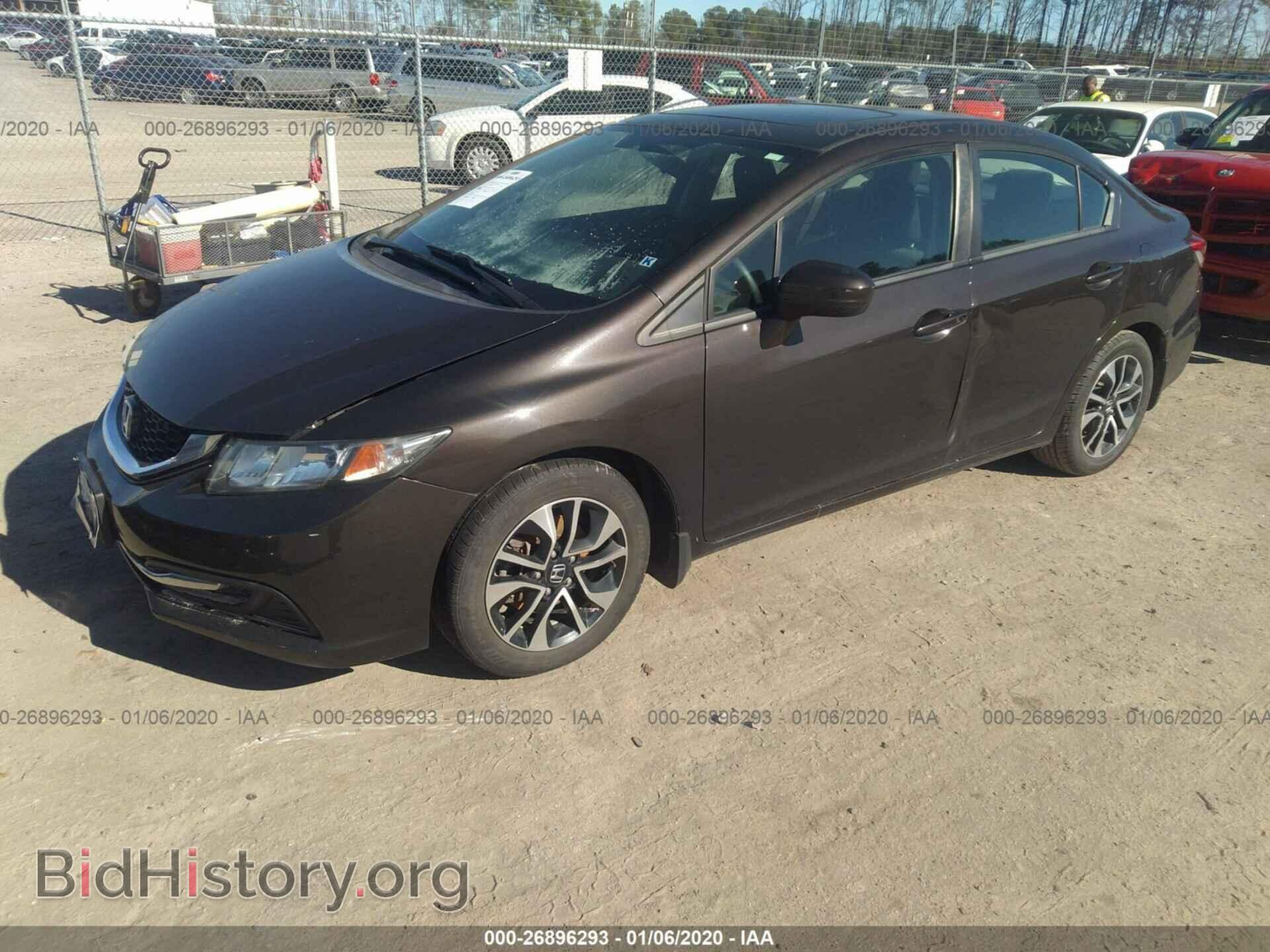 2014 Honda Civic - VIN: 2HGFB2F80EH557797 - Photo 2