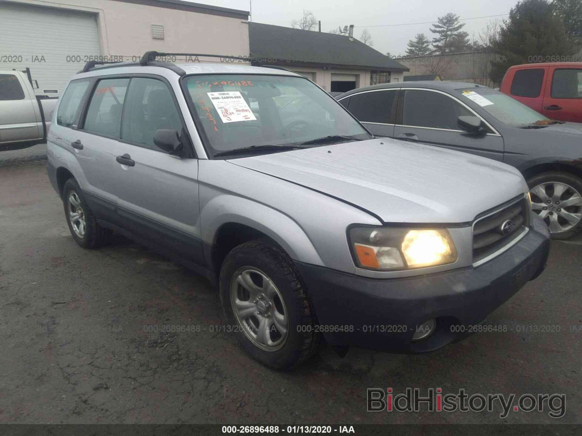 Photo JF1SG63643H767031 - SUBARU FORESTER 2003