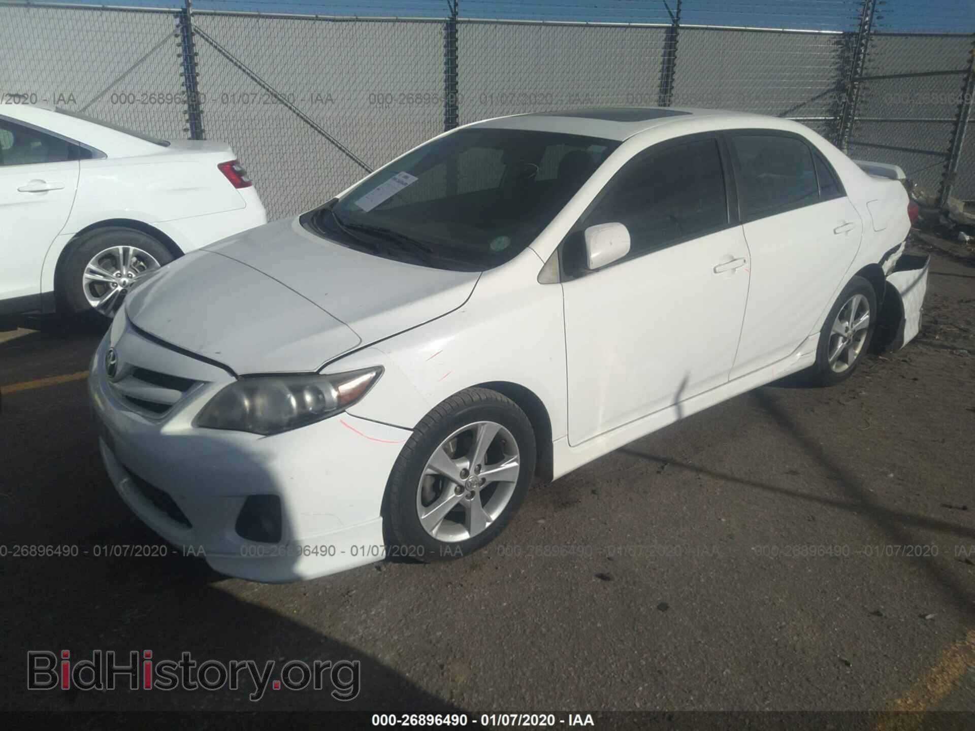 2011 TOYOTA COROLLA - VIN: 2T1BU4EEXBC551828 - Фото 2