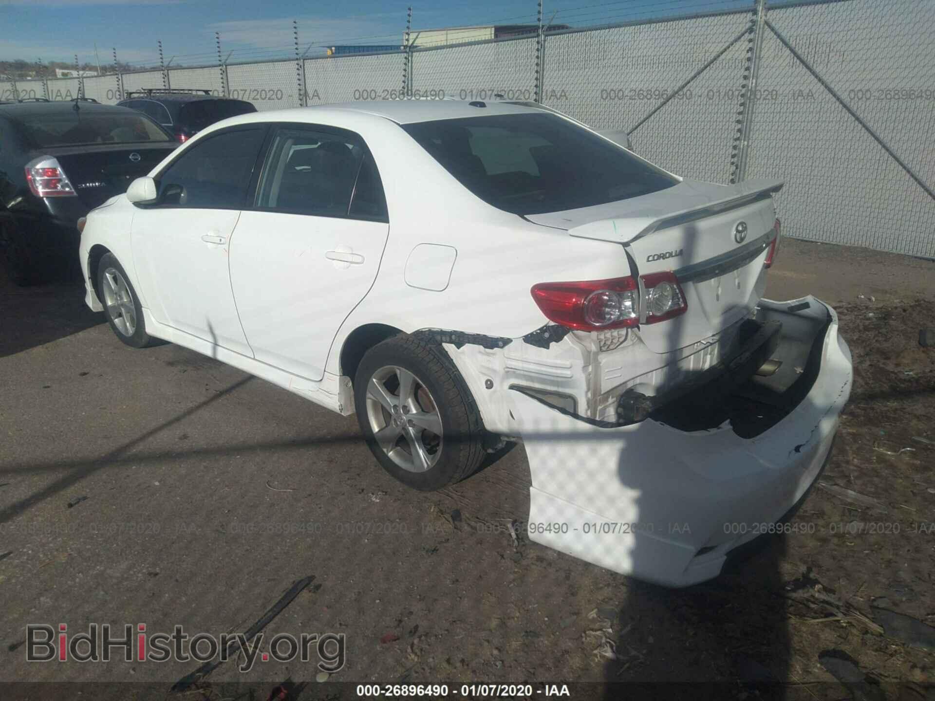 2011 TOYOTA COROLLA - VIN: 2T1BU4EEXBC551828 - Фото 3