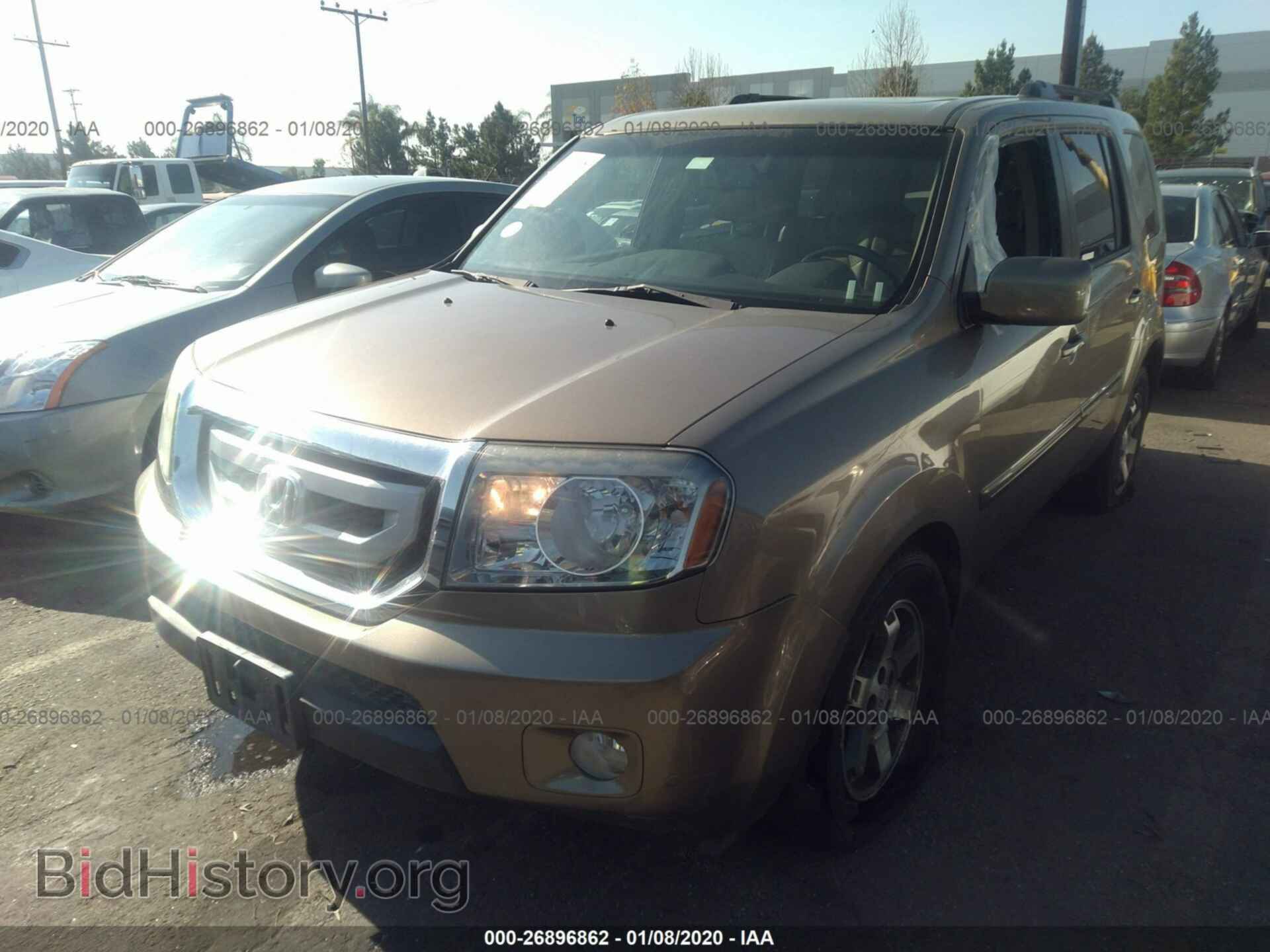 2011 HONDA PILOT - VIN: 5FNYF3H90BB013650 - Фото 2