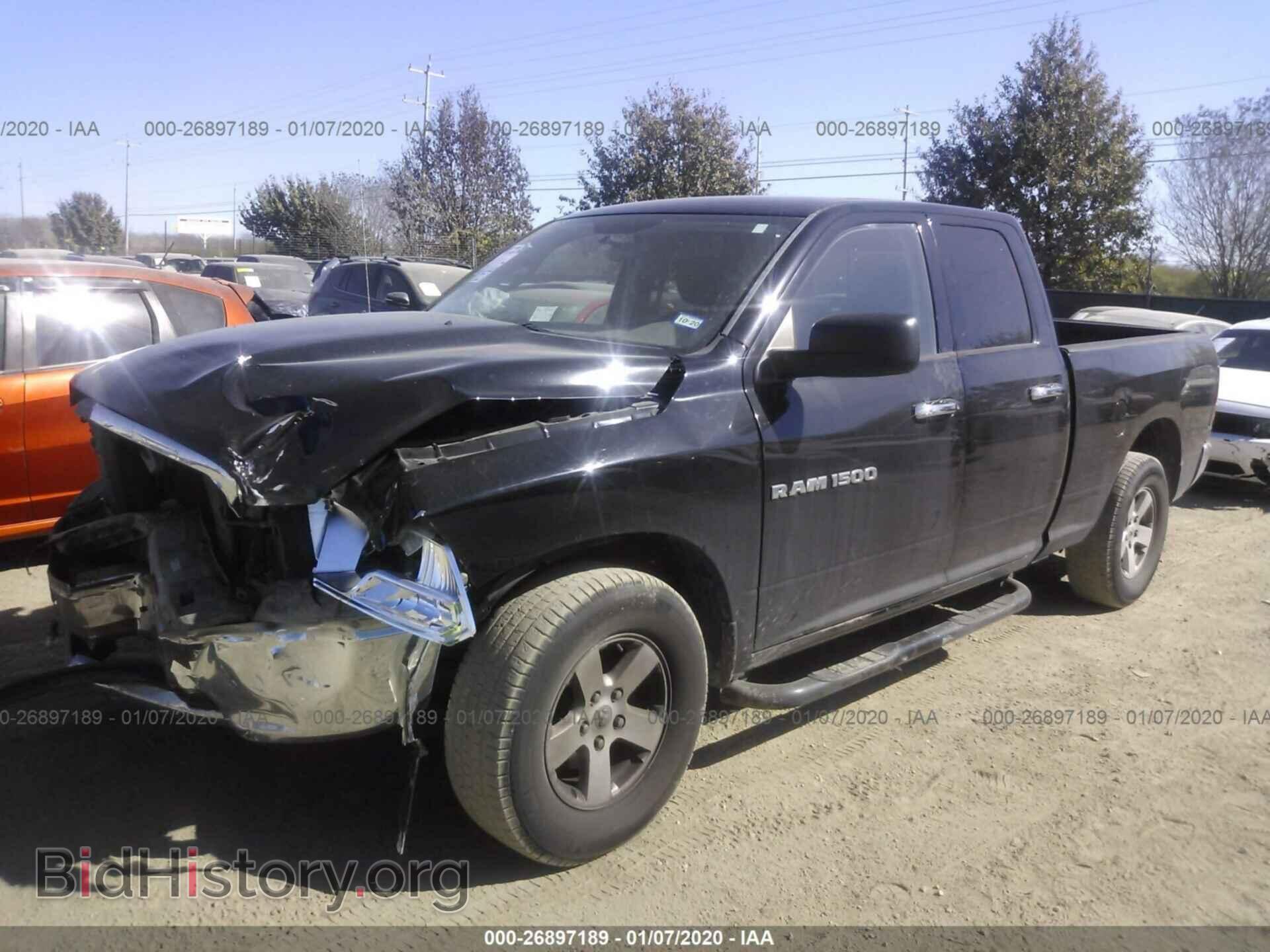 2012 DODGE RAM 1500 - VIN: 1C6RD6GP1CS220040 - Фото 2