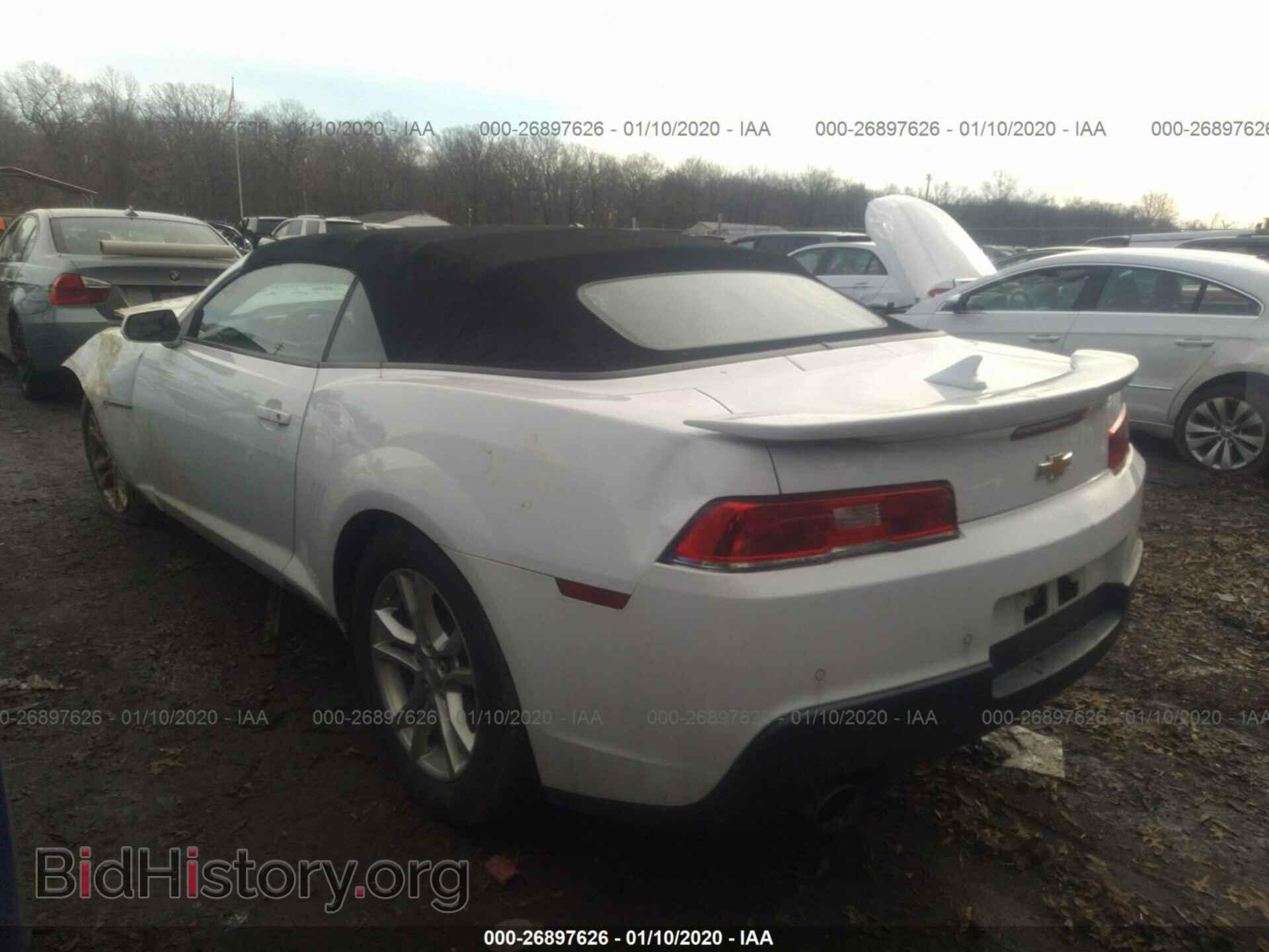 2015 CHEVROLET CAMARO - VIN: 2G1FD3D36F9106416 - Фото 3
