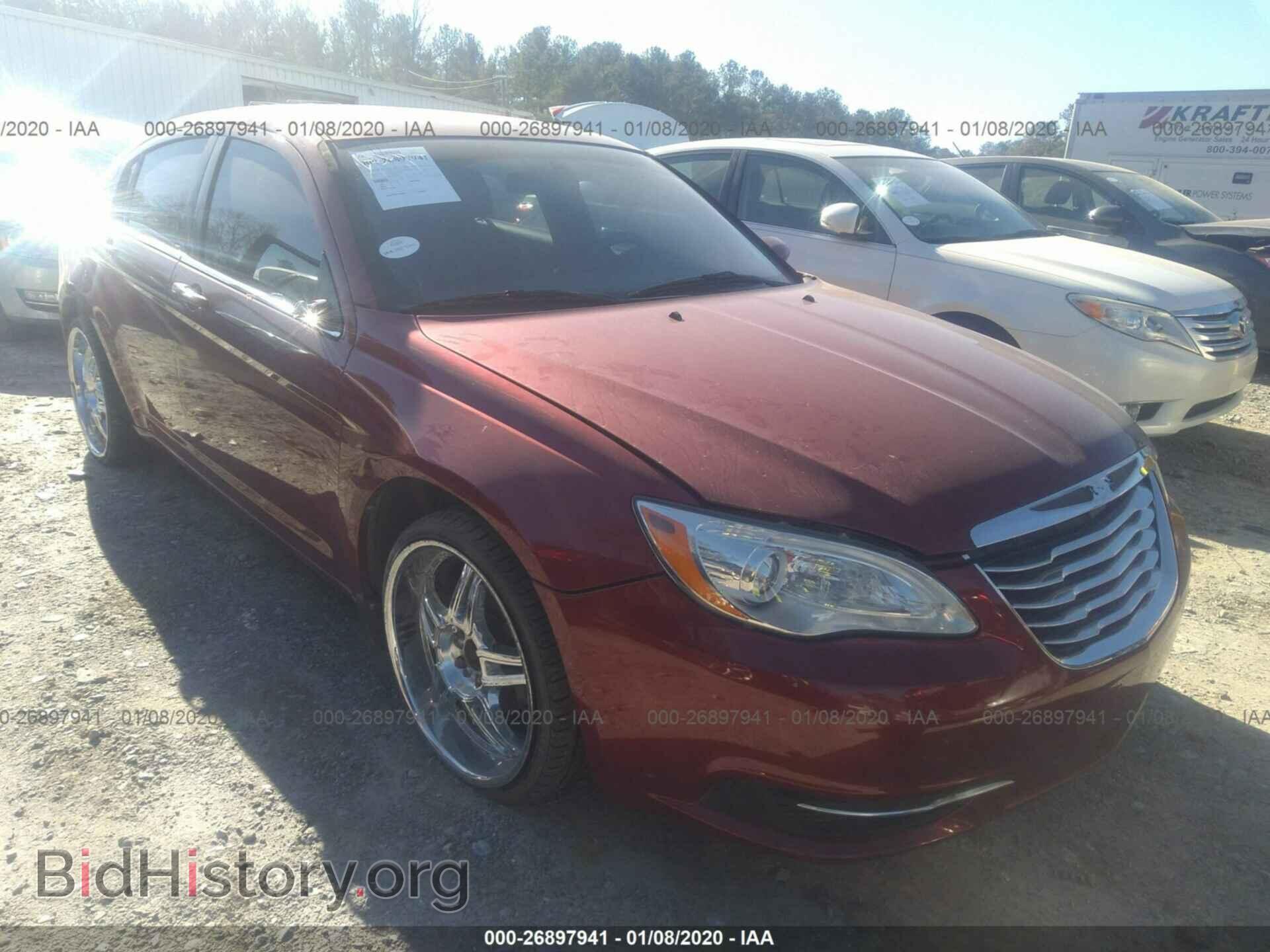 Photo 1C3CCBBB6DN649927 - CHRYSLER 200 2013