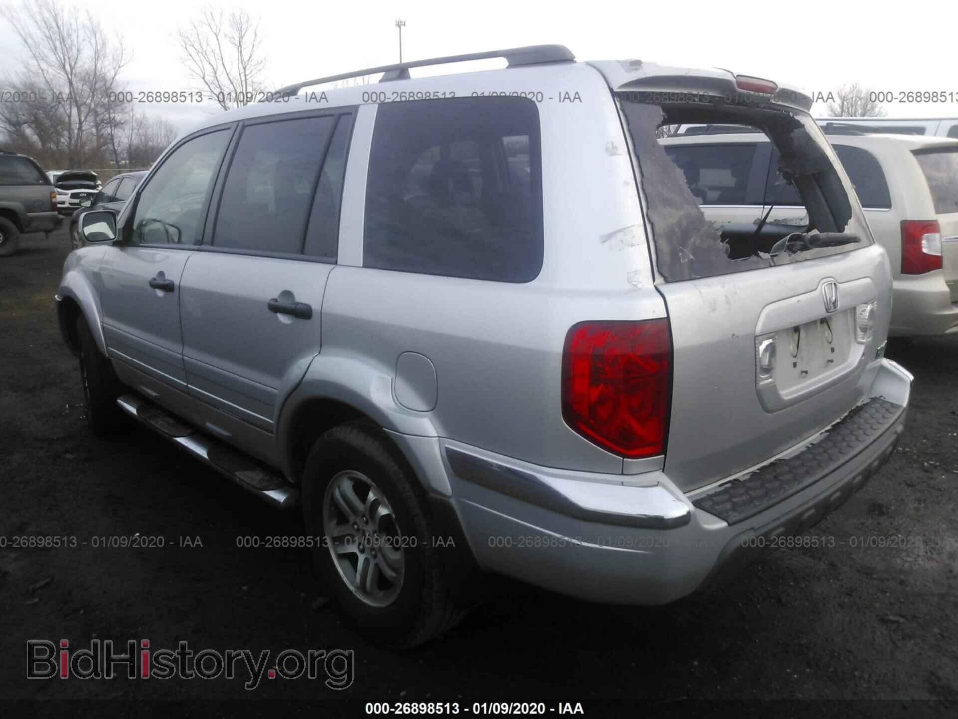 2005 HONDA PILOT - VIN: 5FNYF18595B012714 - Фото 3