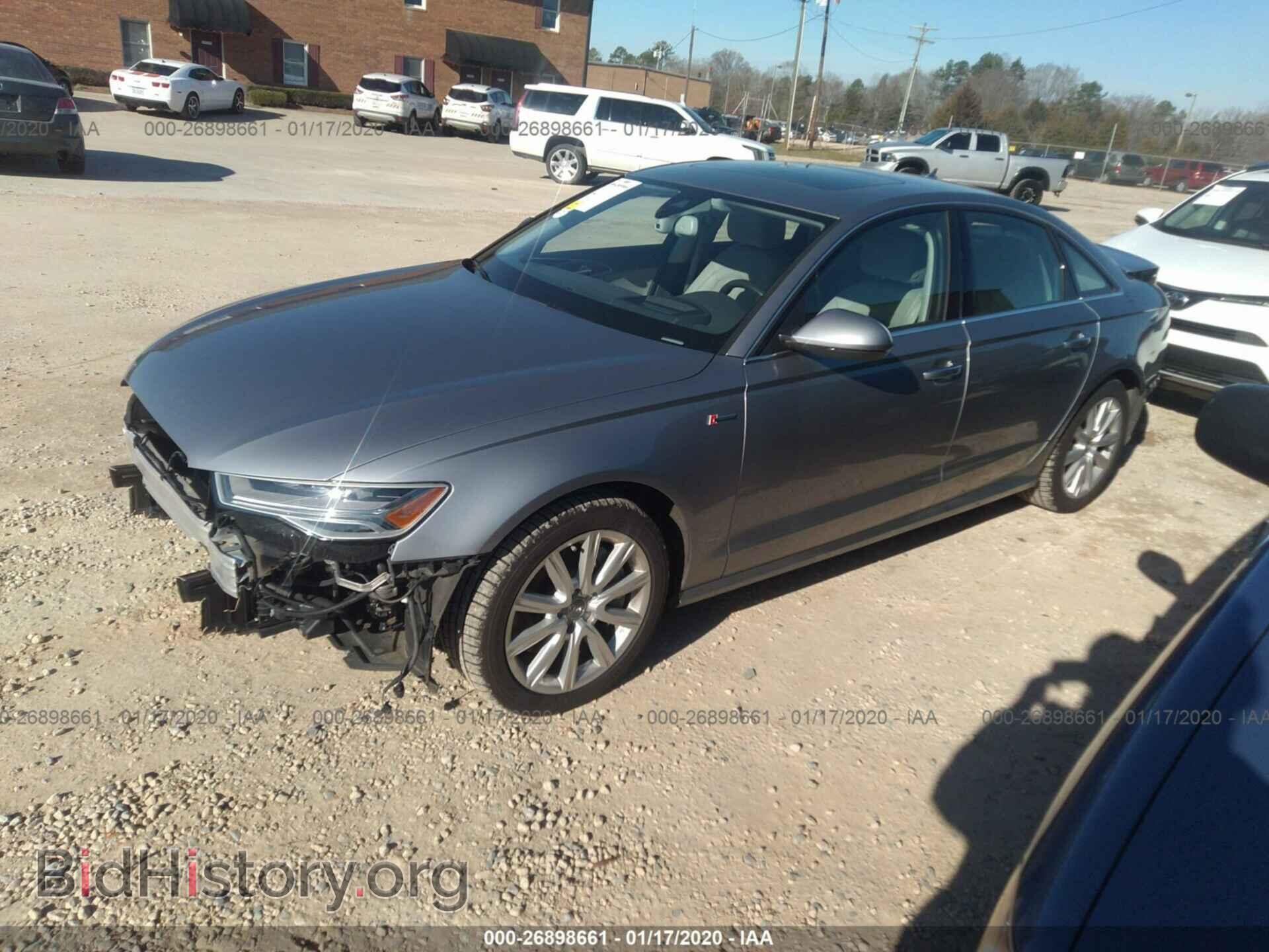 2016 AUDI A6 - VIN: WAUHGAFC0GN065169 - Фото 2