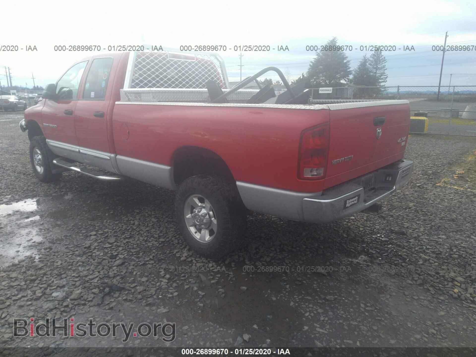 2005 DODGE RAM 3500 - VIN: 3D7LS38C95G787448 - Фото 3