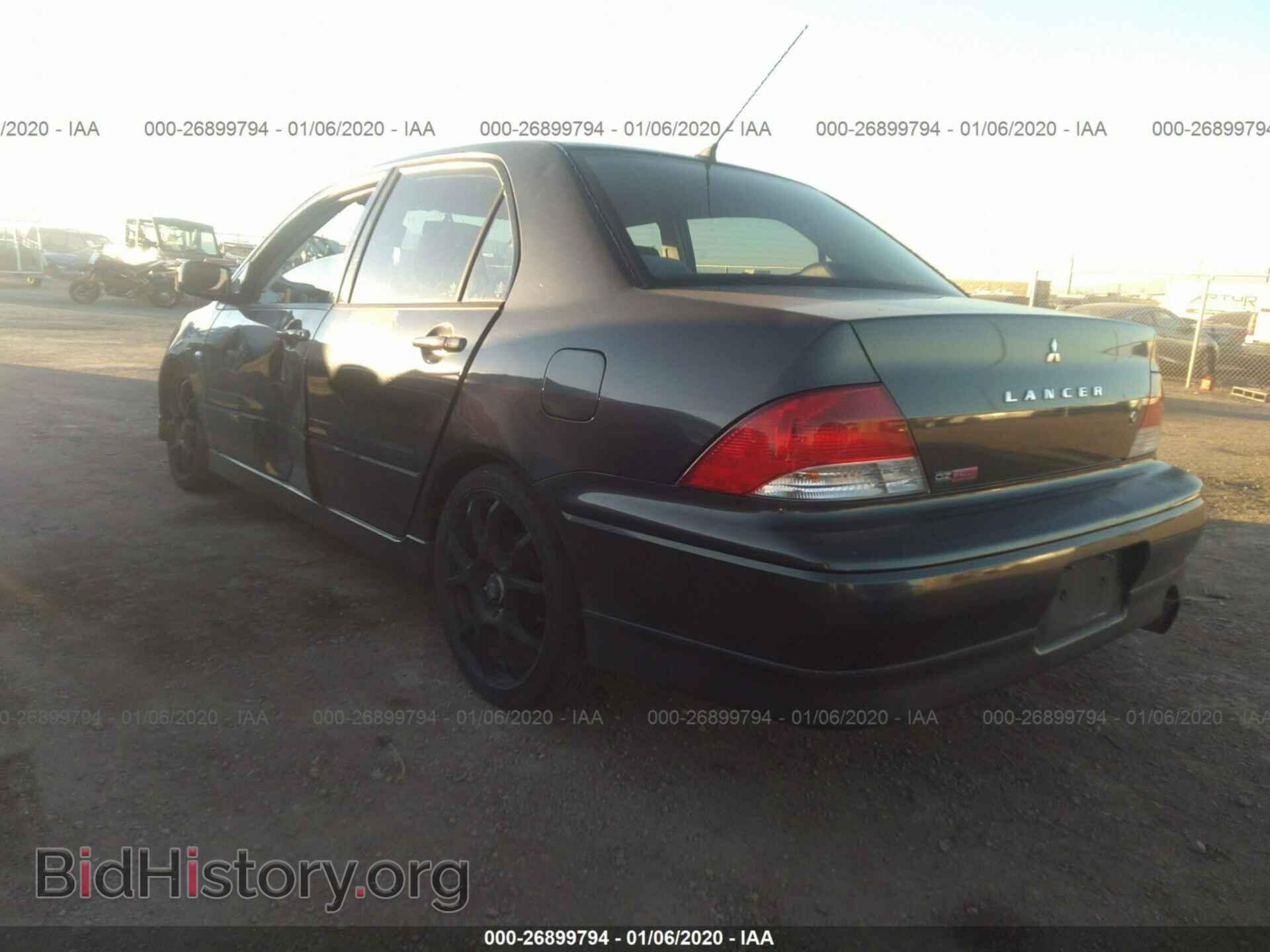 2002 MITSUBISHI LANCER - VIN: JA3AJ86E32U055460 - Фото 3
