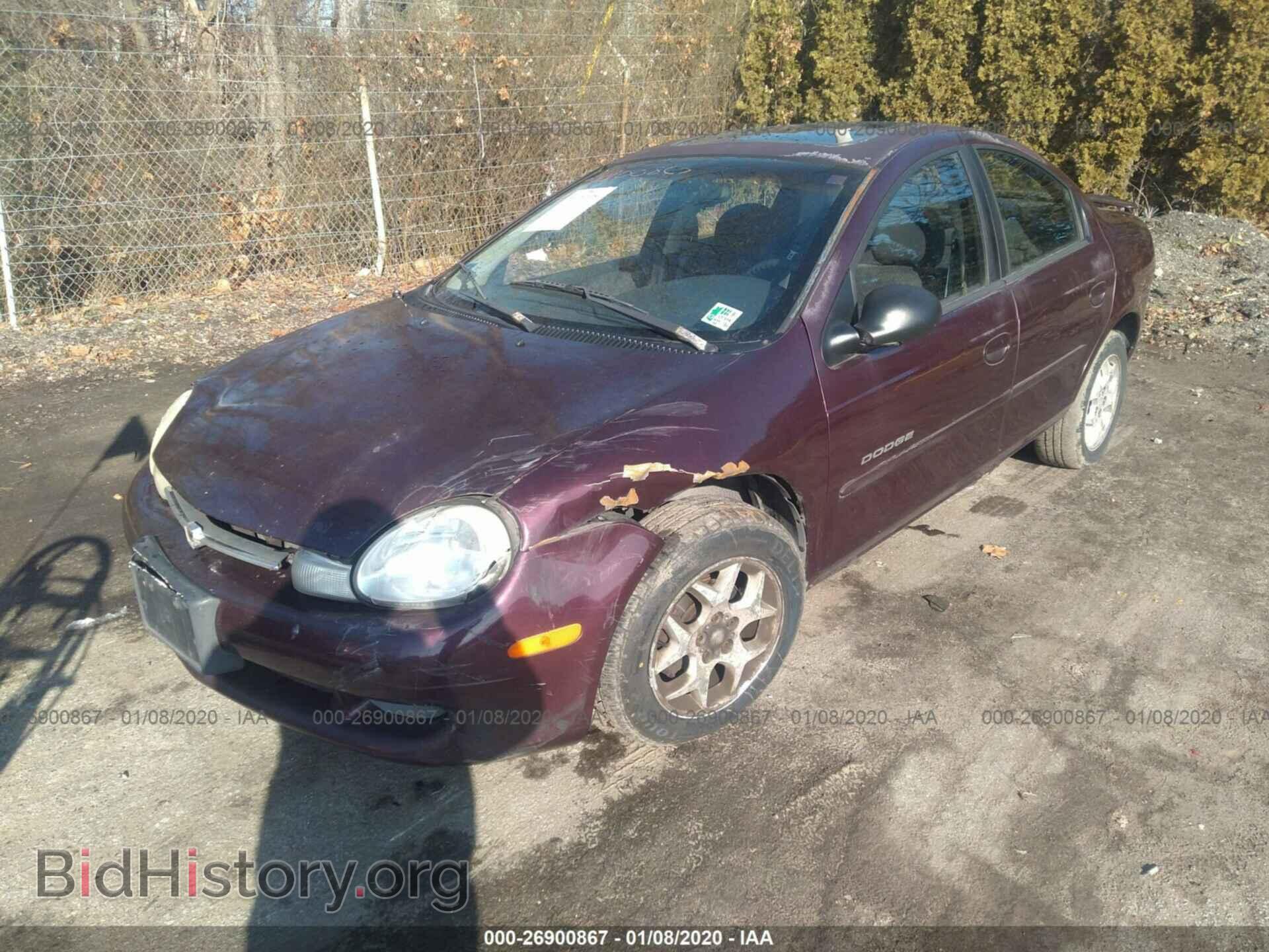 2000 DODGE NEON - VIN: 1B3ES46C1YD835779 - Фото 2
