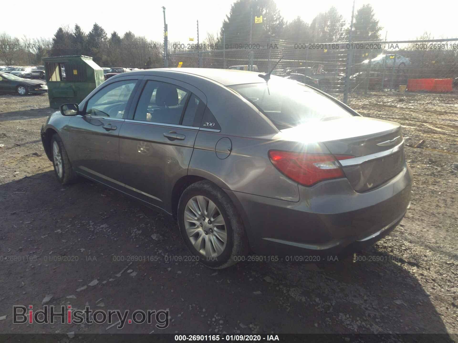 2012 CHRYSLER 200 - VIN: 1C3CCBAB7CN114024 - Фото 3
