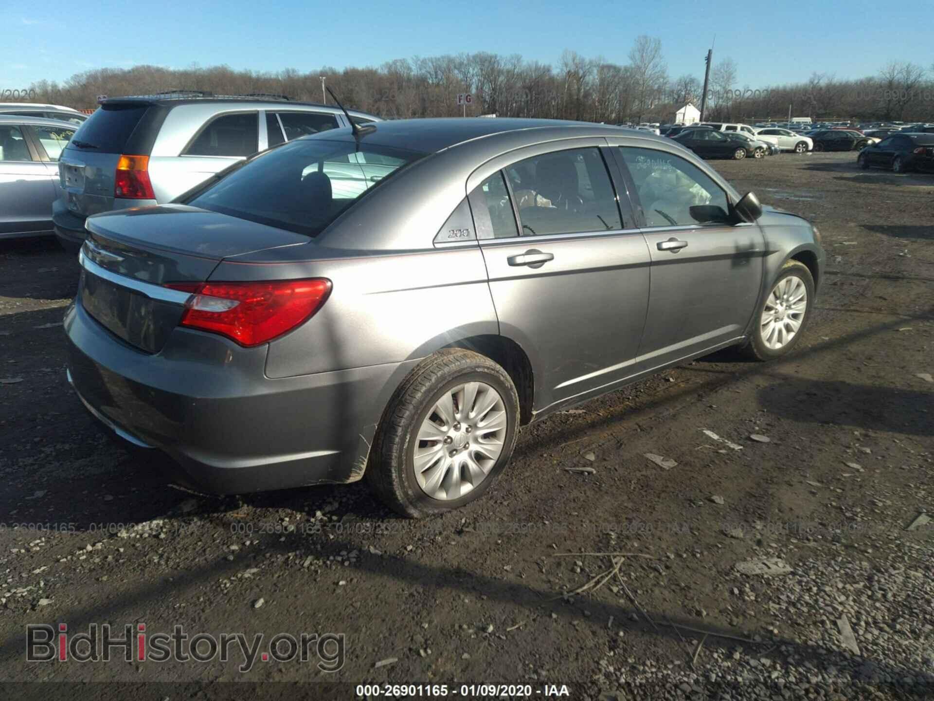2012 CHRYSLER 200 - VIN: 1C3CCBAB7CN114024 - Фото 4
