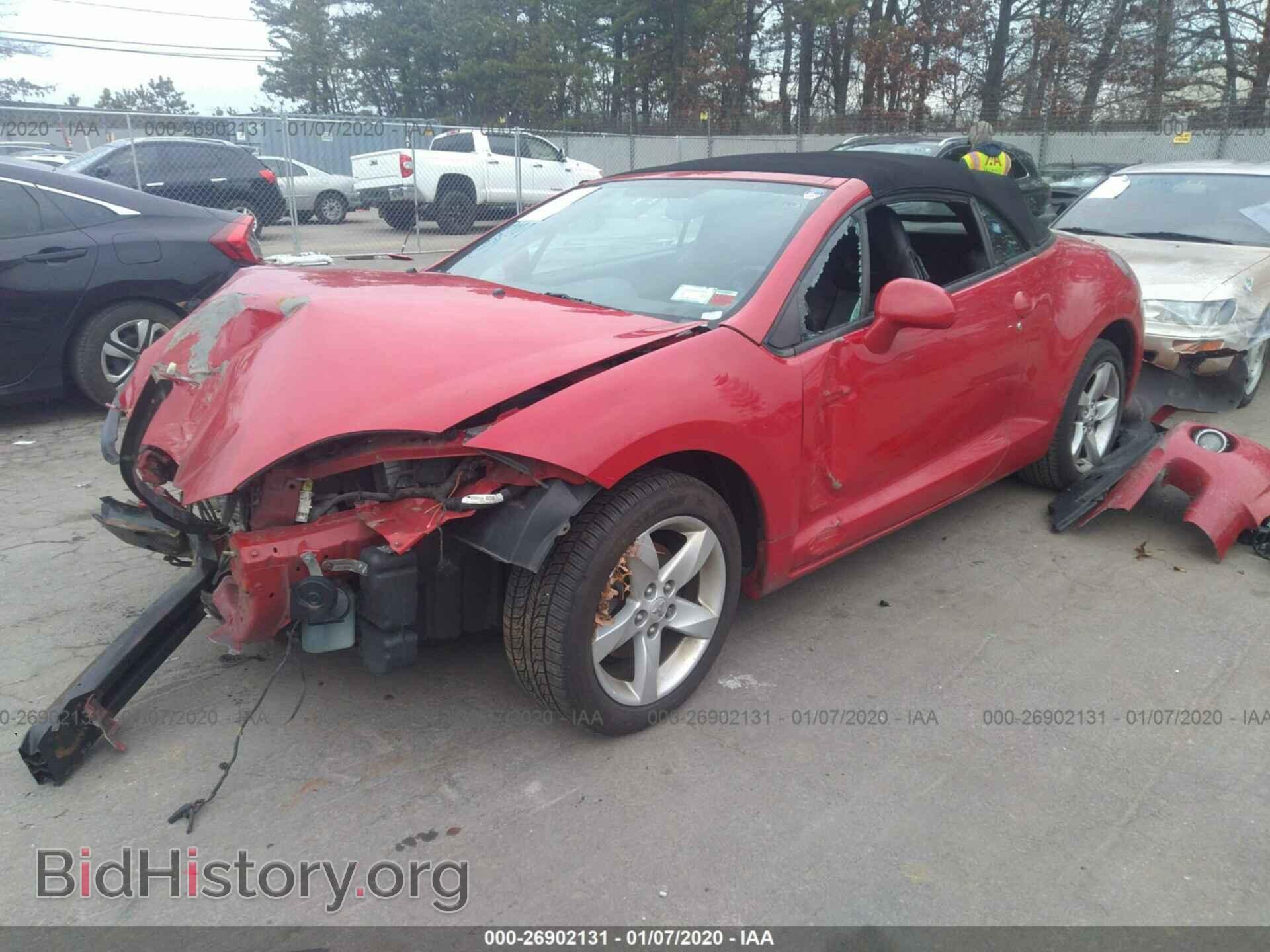 2007 MITSUBISHI ECLIPSE - VIN: 4A3AL25F97E032511 - Photo 2