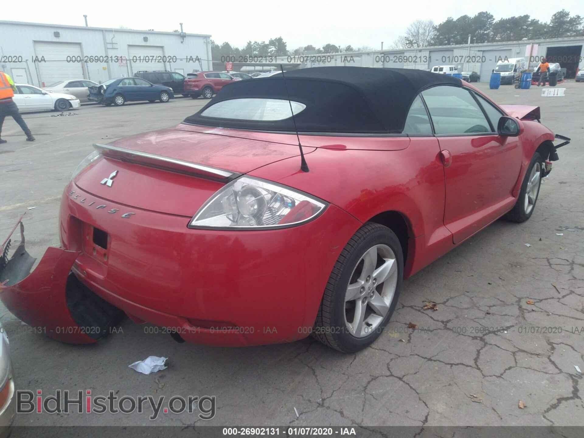 2007 MITSUBISHI ECLIPSE - VIN: 4A3AL25F97E032511 - Photo 4