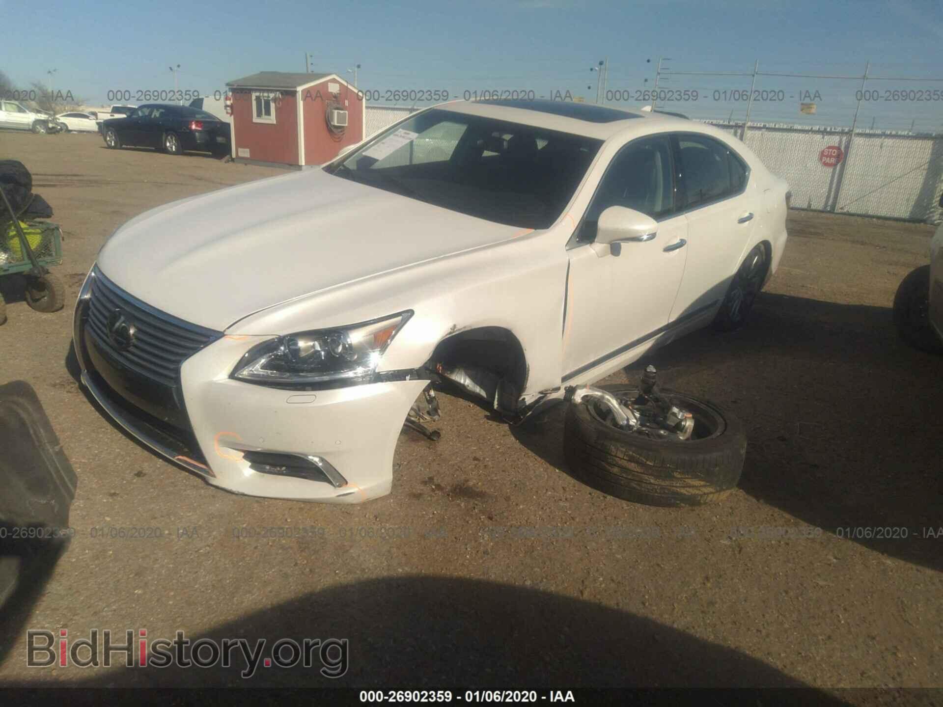 2017 LEXUS LS - VIN: JTHBL5EF1H5147015 - Фото 2