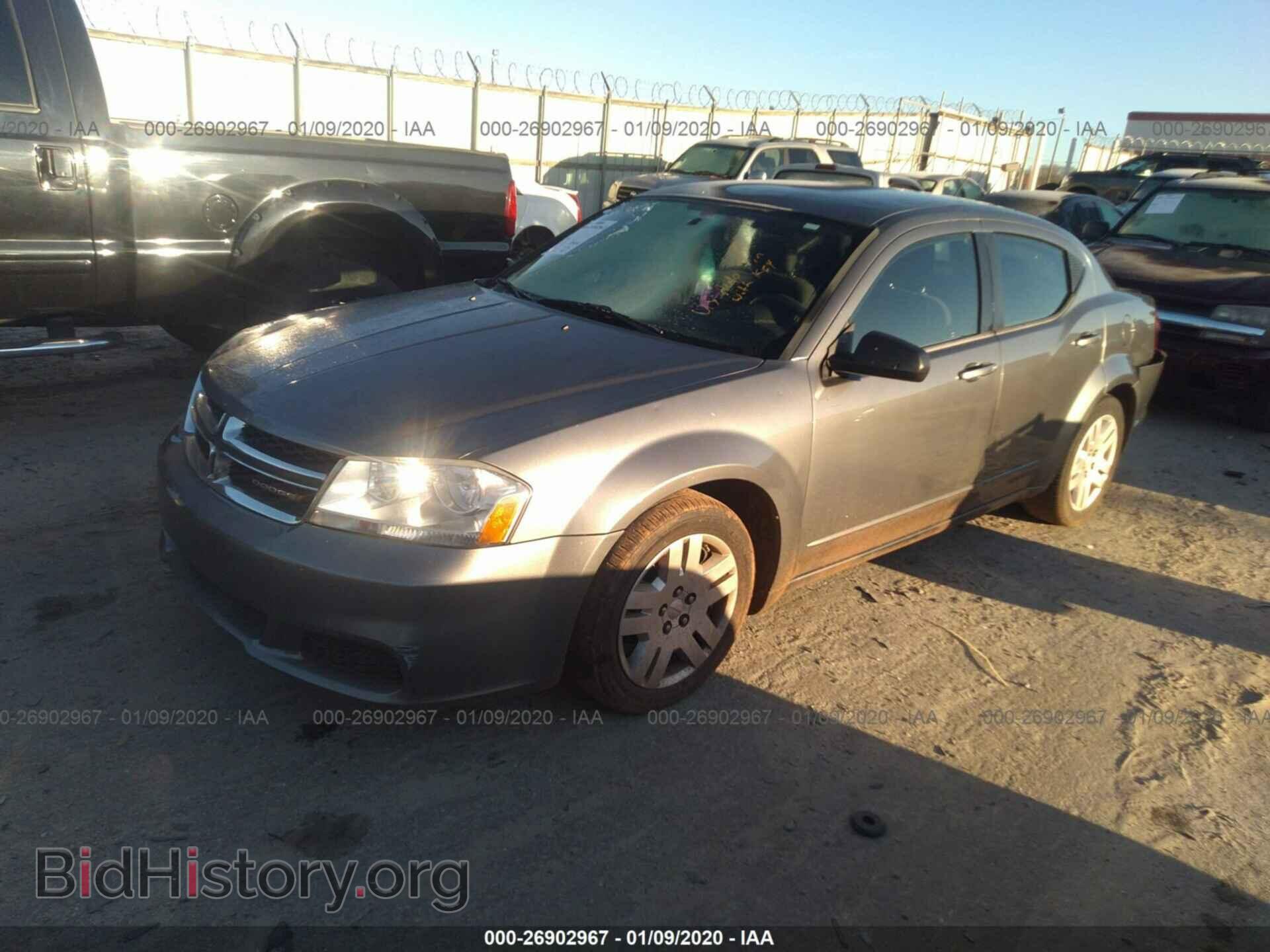 2012 DODGE AVENGER - VIN: 1C3CDZAB4CN194128 - Фото 2
