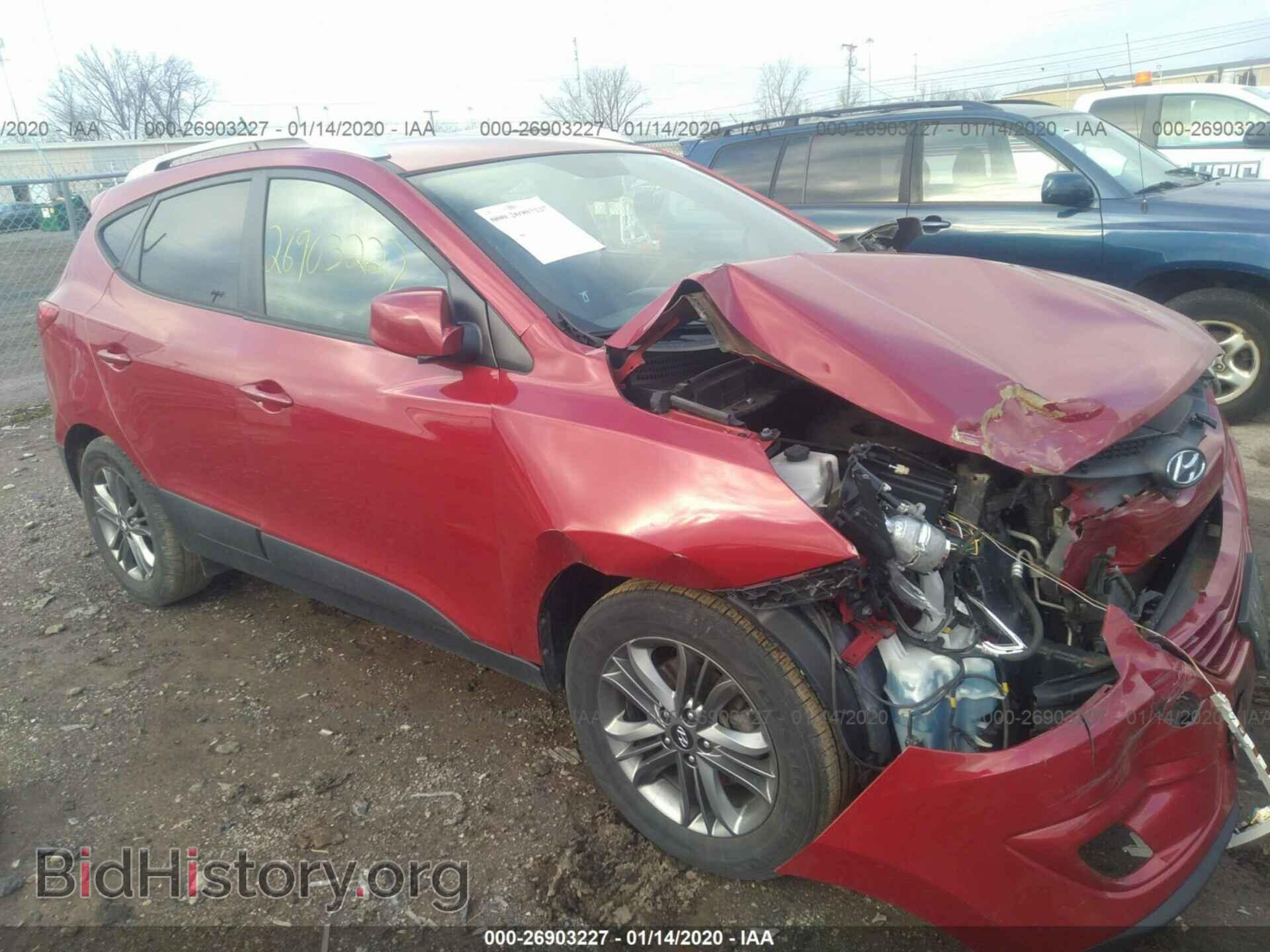 Фотография KM8JUCAG5EU824352 - HYUNDAI TUCSON 2014