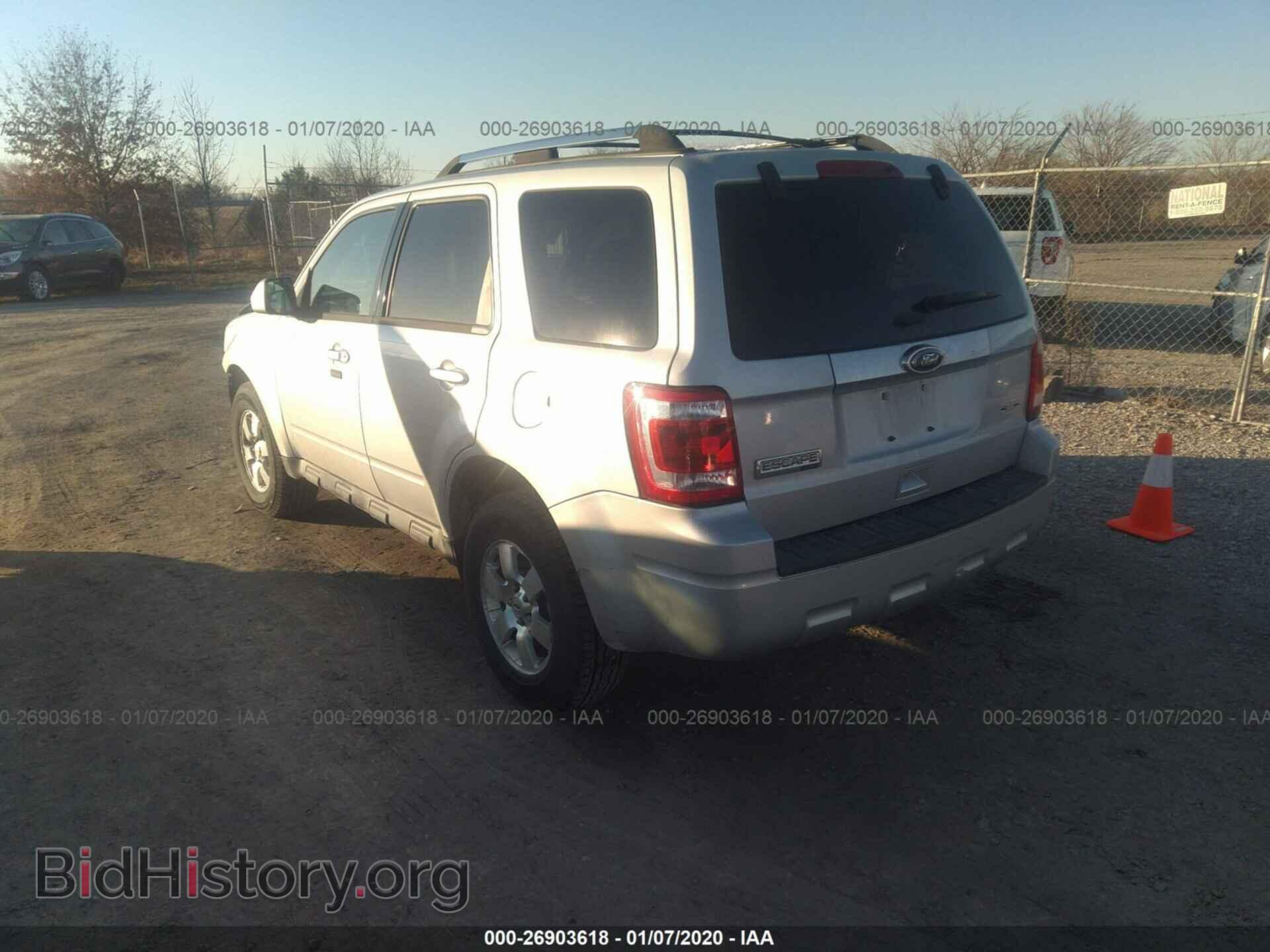 2012 FORD ESCAPE - VIN: 1FMCU9E76CKC52660 - Фото 3