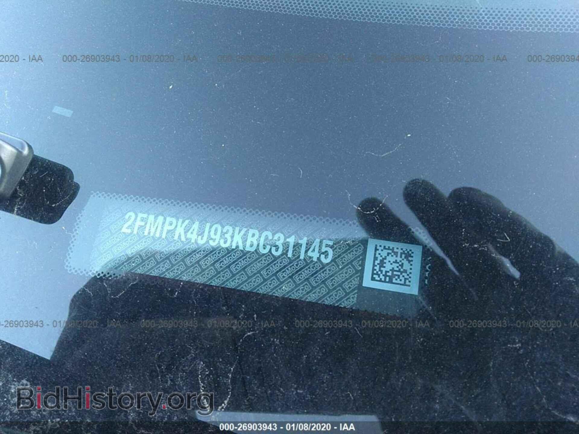 2019 FORD EDGE - VIN: 2FMPK4J93KBC31145 - Фото 9