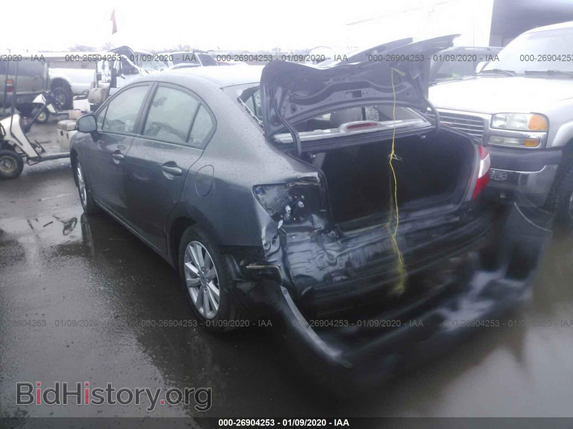 2012 HONDA CIVIC - VIN: 2HGFB2F85CH557114 - Photo 3