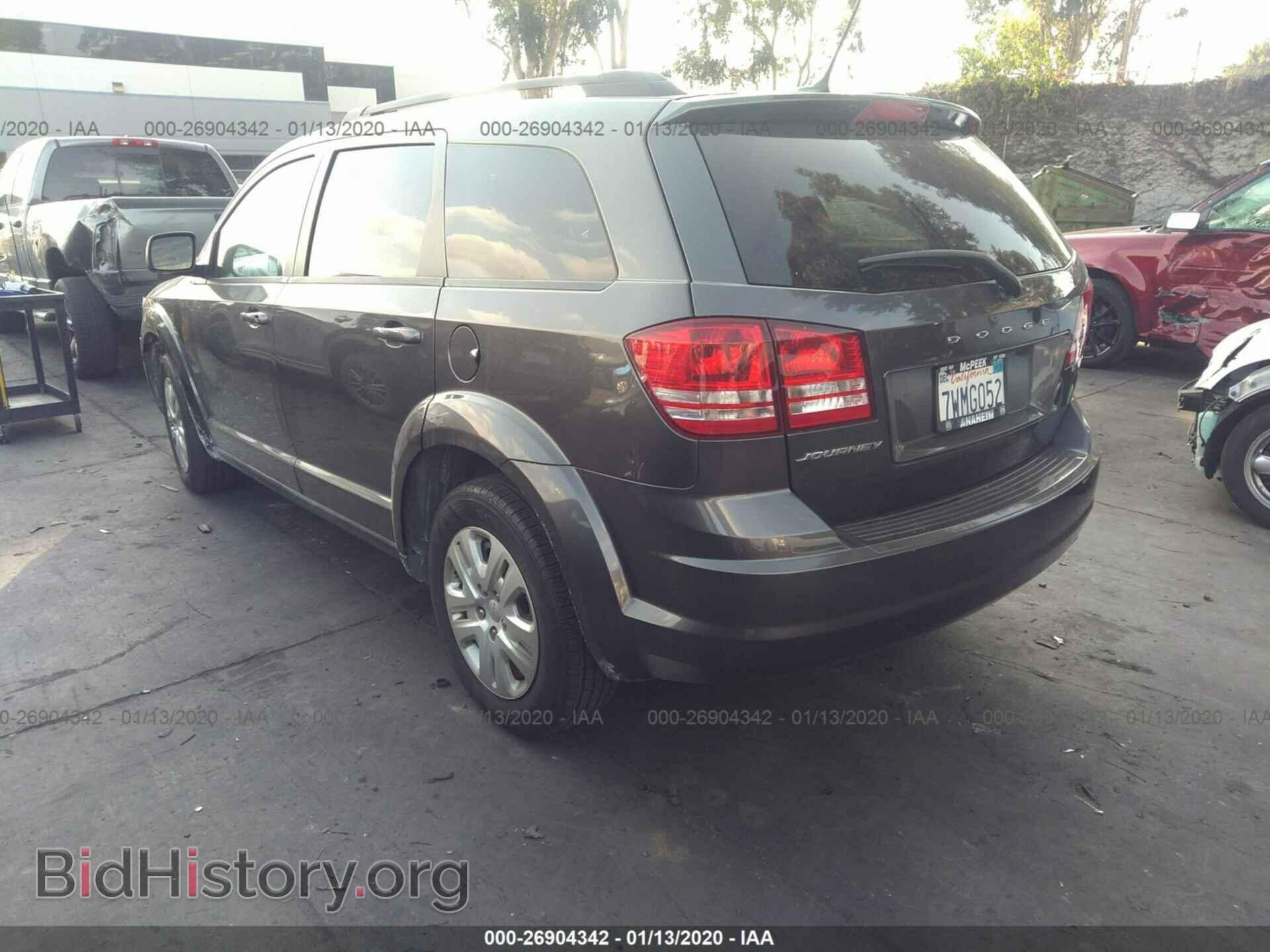 2016 DODGE JOURNEY - VIN: 3C4PDCAB3GT249796 - Фото 3