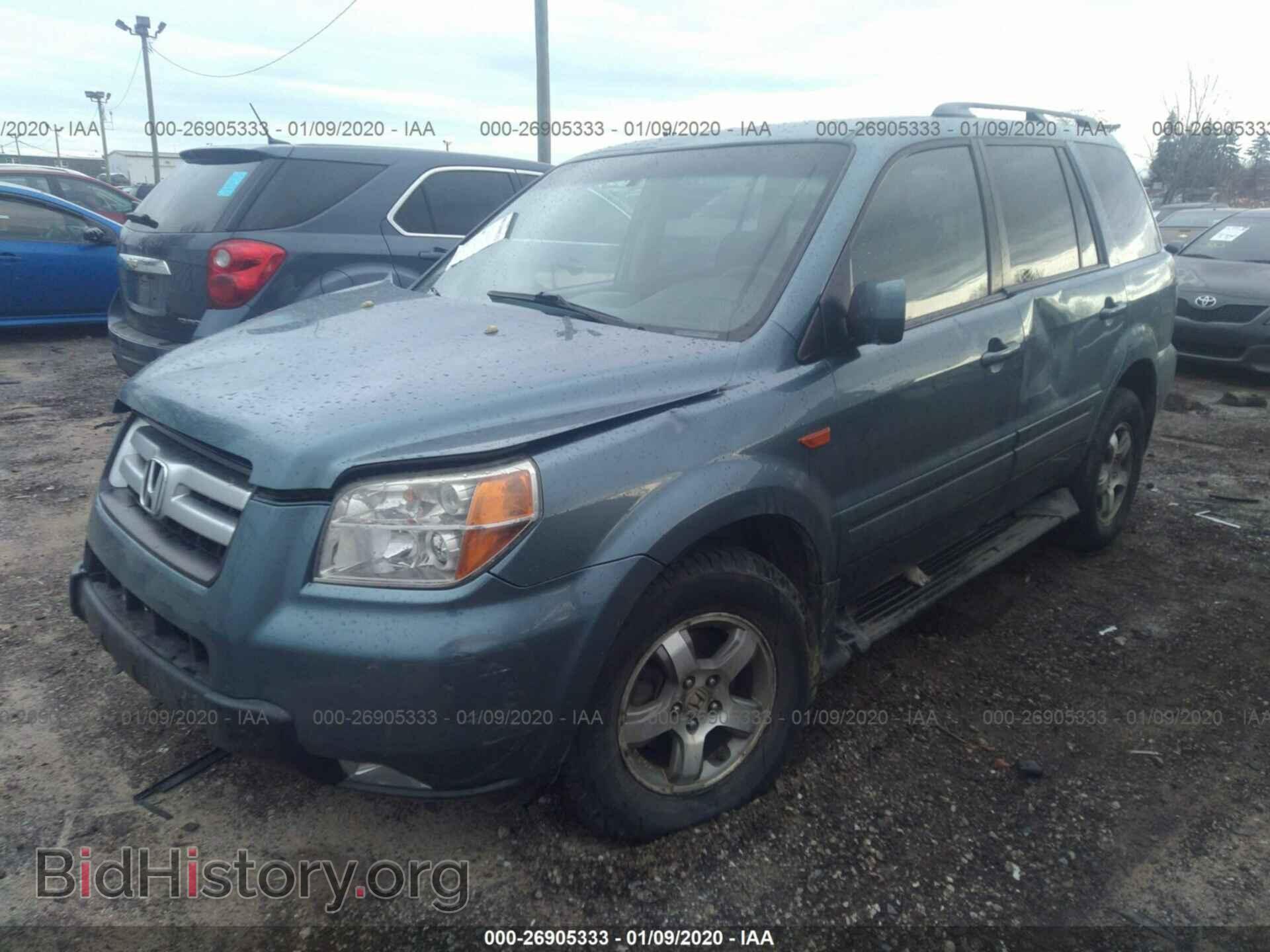2006 HONDA PILOT - VIN: 5FNYF28476B006215 - Фото 2