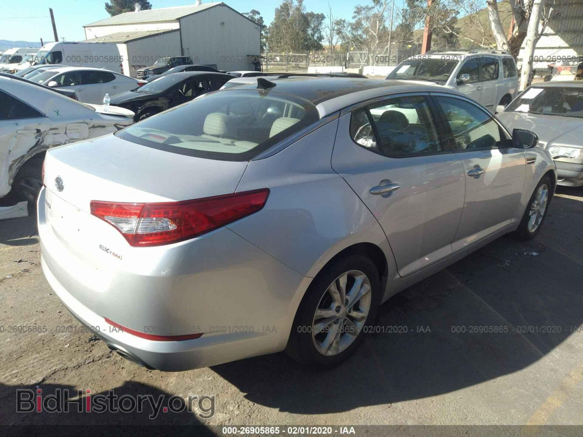2012 KIA OPTIMA - VIN: 5XXGN4A62CG017606 - Фото 4