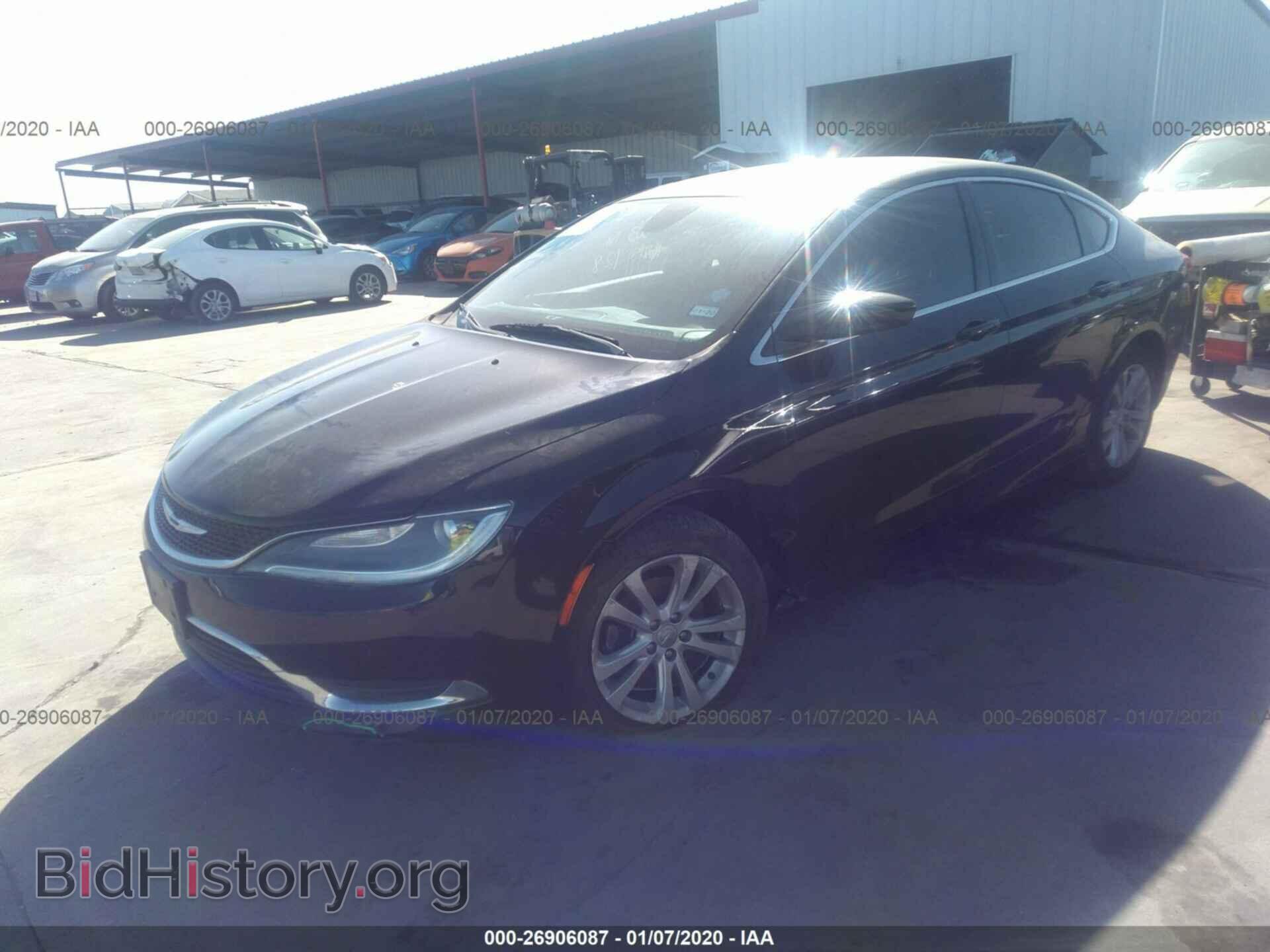 2016 CHRYSLER 200 - VIN: 1C3CCCAB1GN101782 - Фото 2