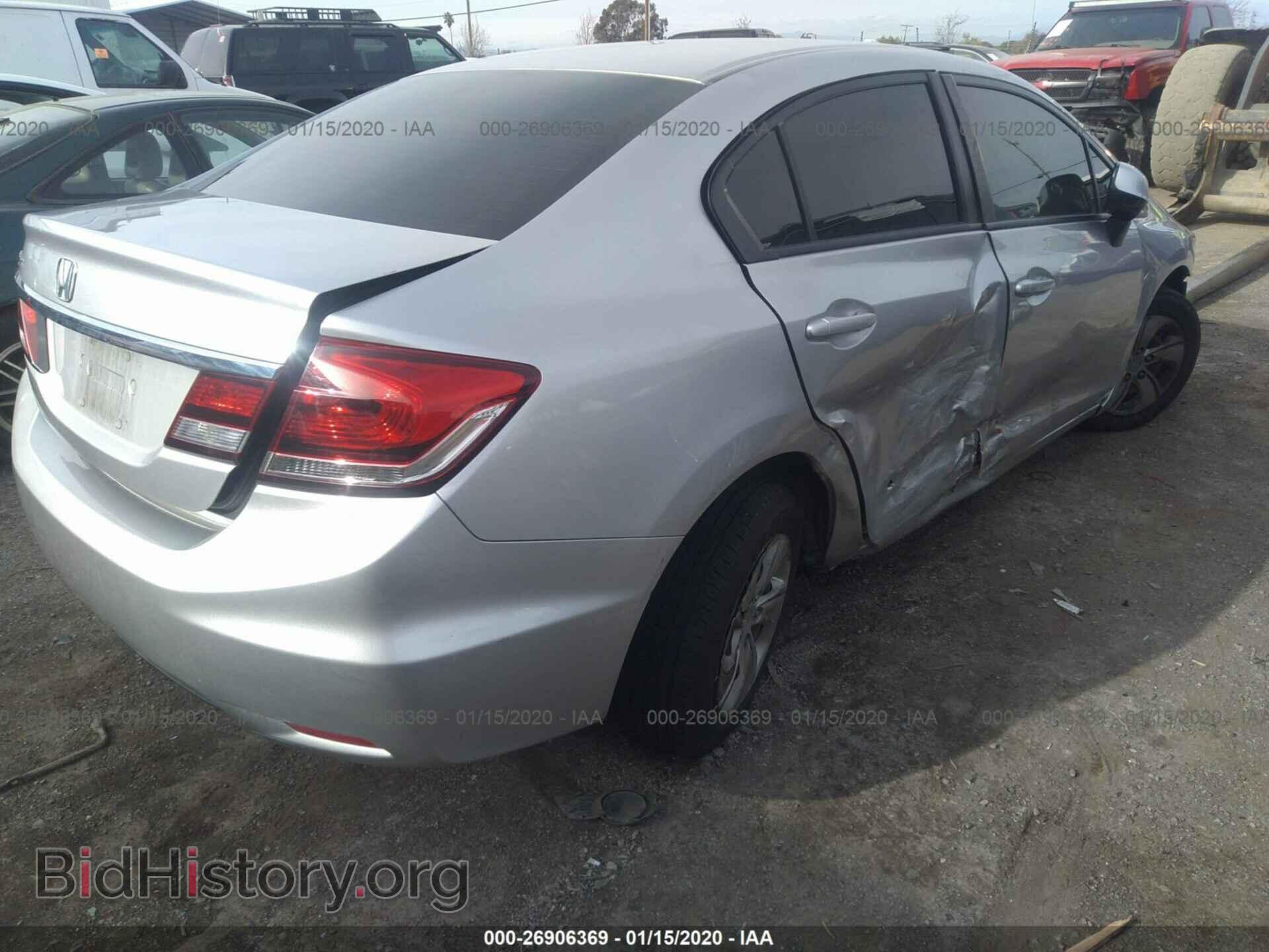 2013 HONDA CIVIC - VIN: 19XFB2F58DE214928 - Photo 4