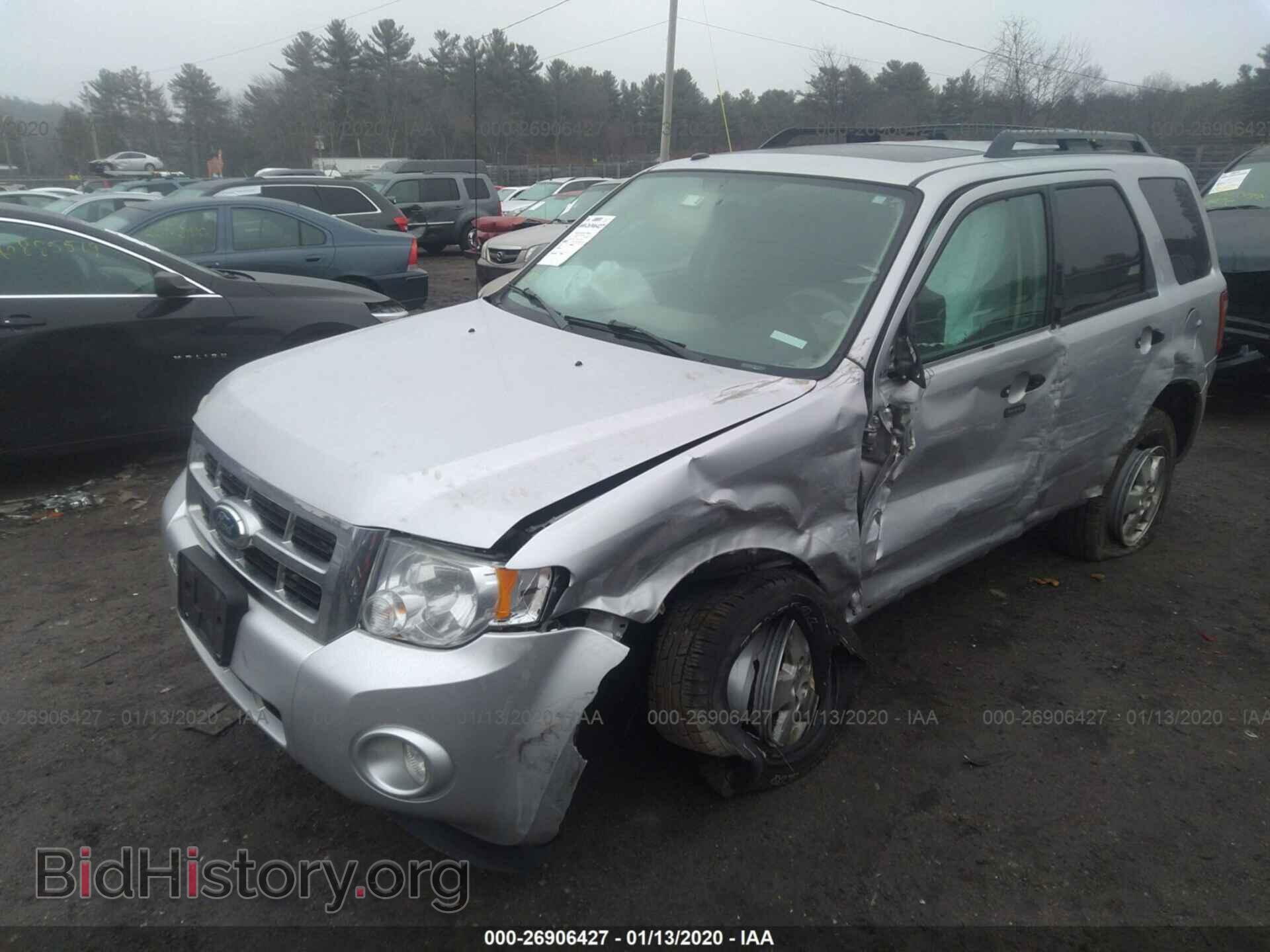 2011 FORD ESCAPE - VIN: 1FMCU9D70BKA71649 - Фото 2