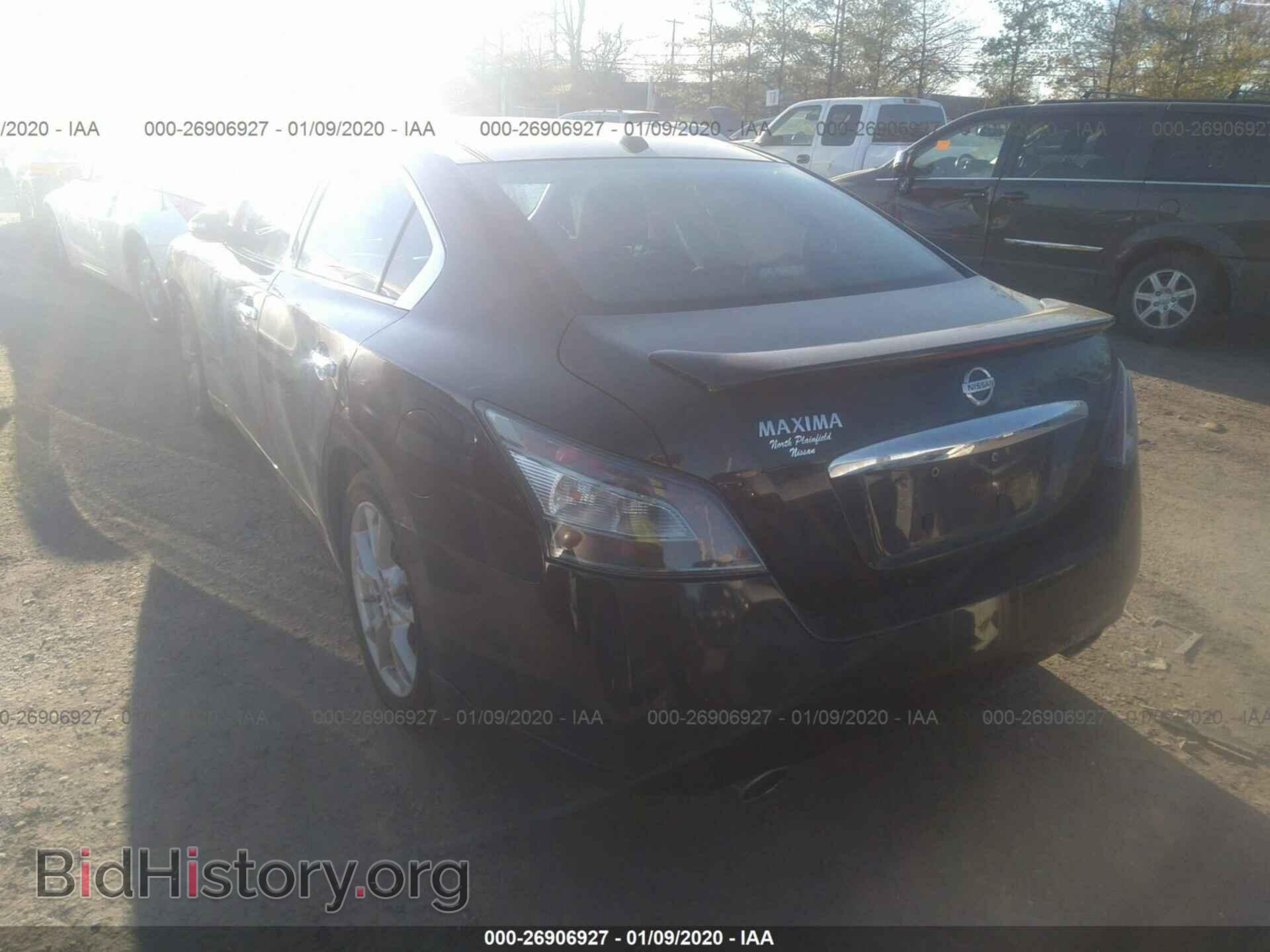 2012 NISSAN MAXIMA - VIN: 1N4AA5AP6CC806640 - Фото 3