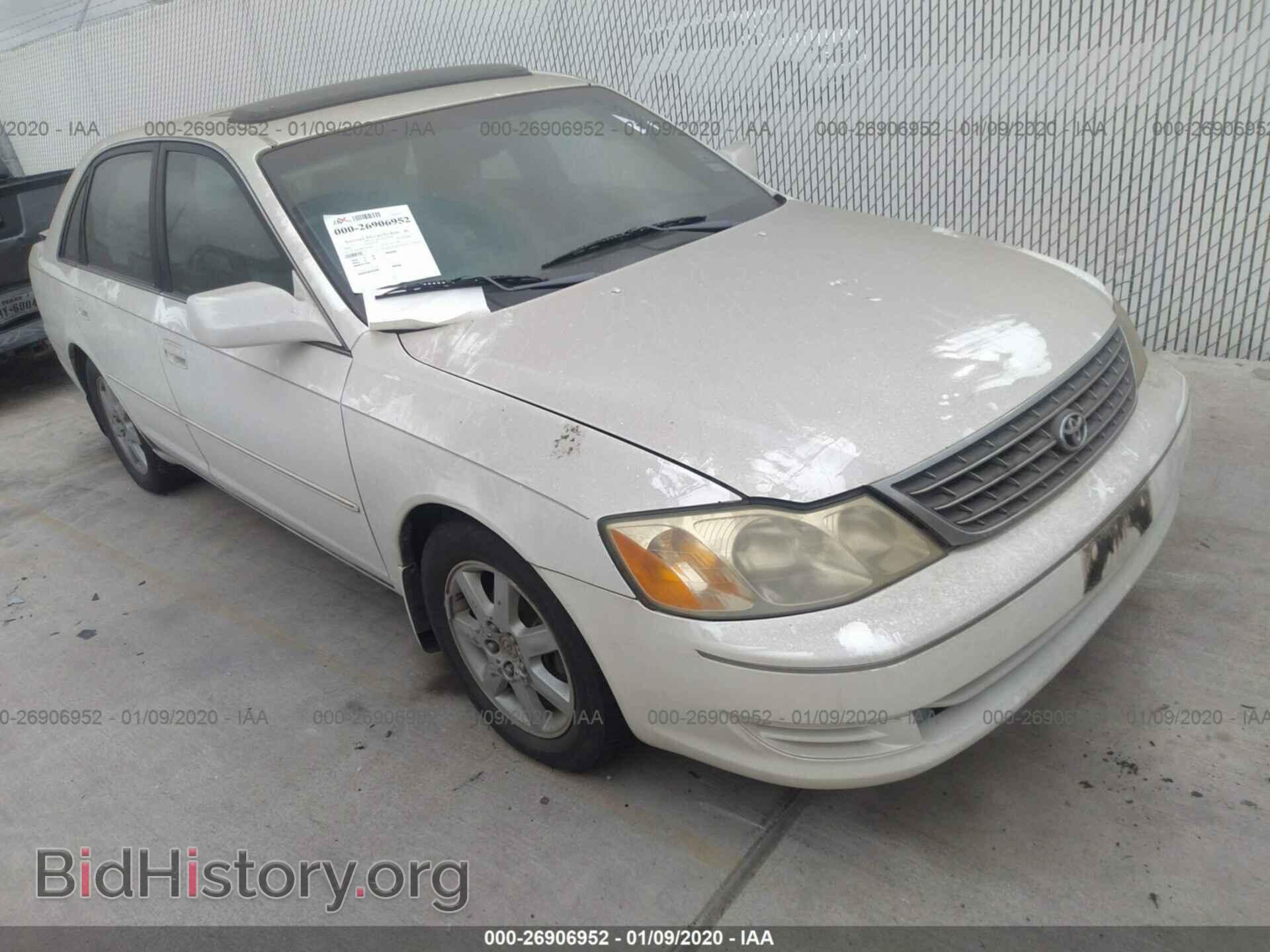 Photo 4T1BF28B93U300444 - TOYOTA AVALON 2003
