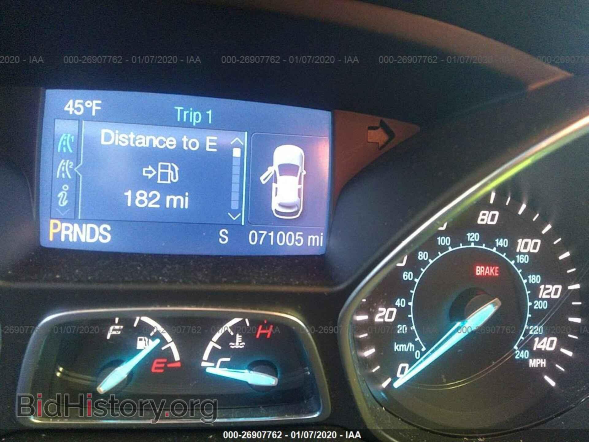 2015 FORD ESCAPE - VIN: 1FMCU0G70FUC40005 - Фото 7