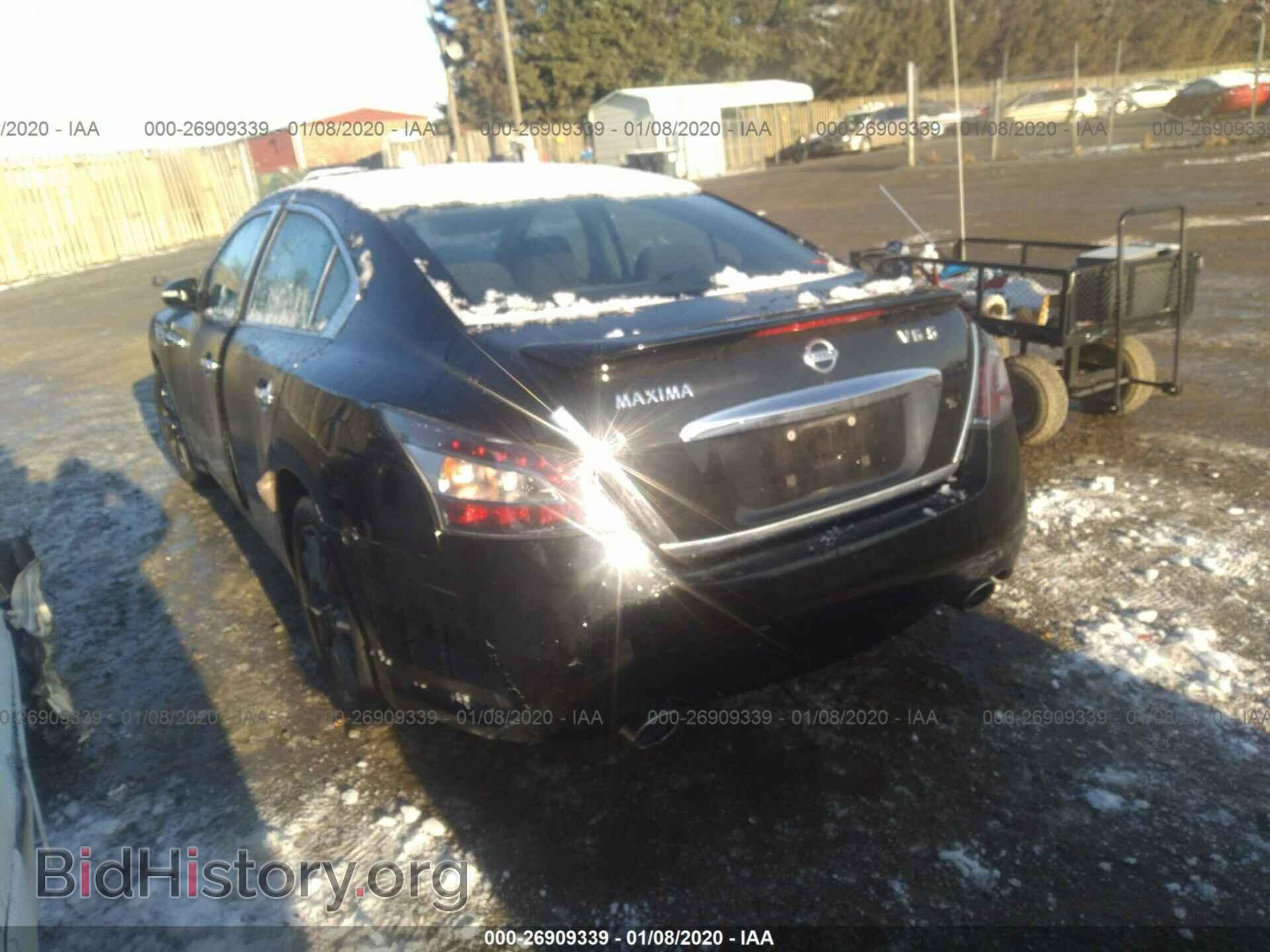 2012 NISSAN MAXIMA - VIN: 1N4AA5AP7CC858567 - Фото 3