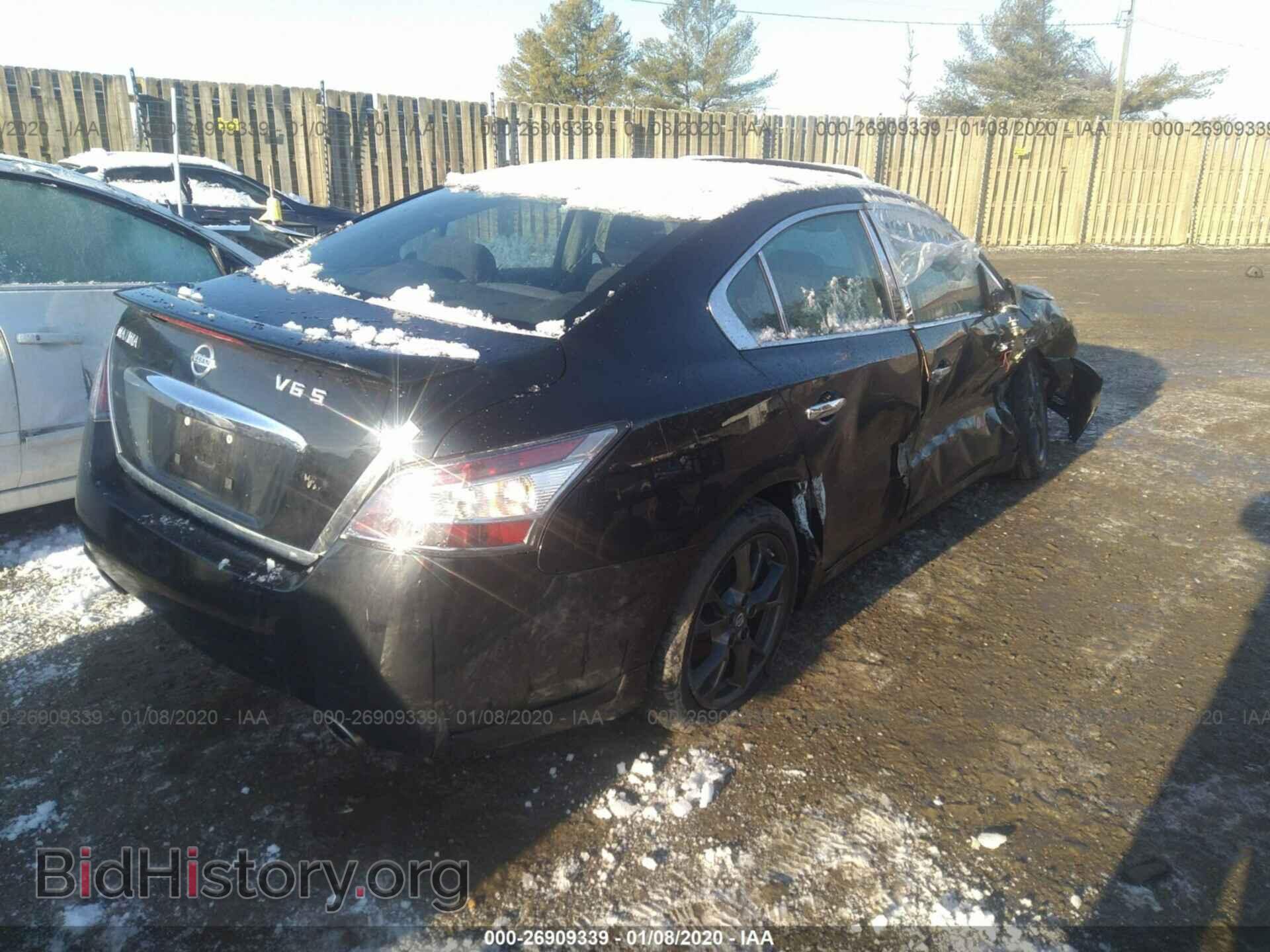 2012 NISSAN MAXIMA - VIN: 1N4AA5AP7CC858567 - Фото 4