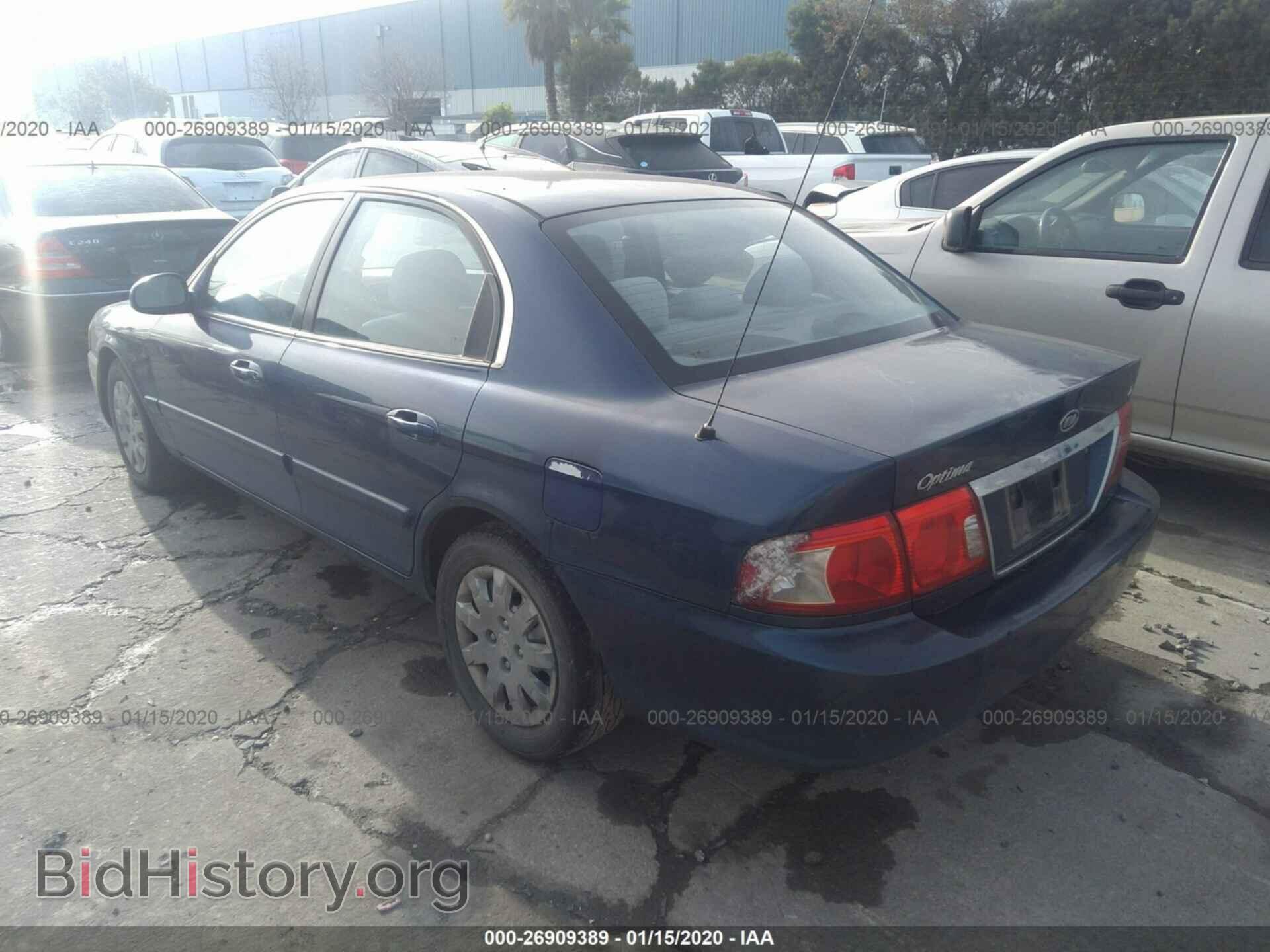 2005 KIA OPTIMA - VIN: KNAGD126855382375 - Фото 3