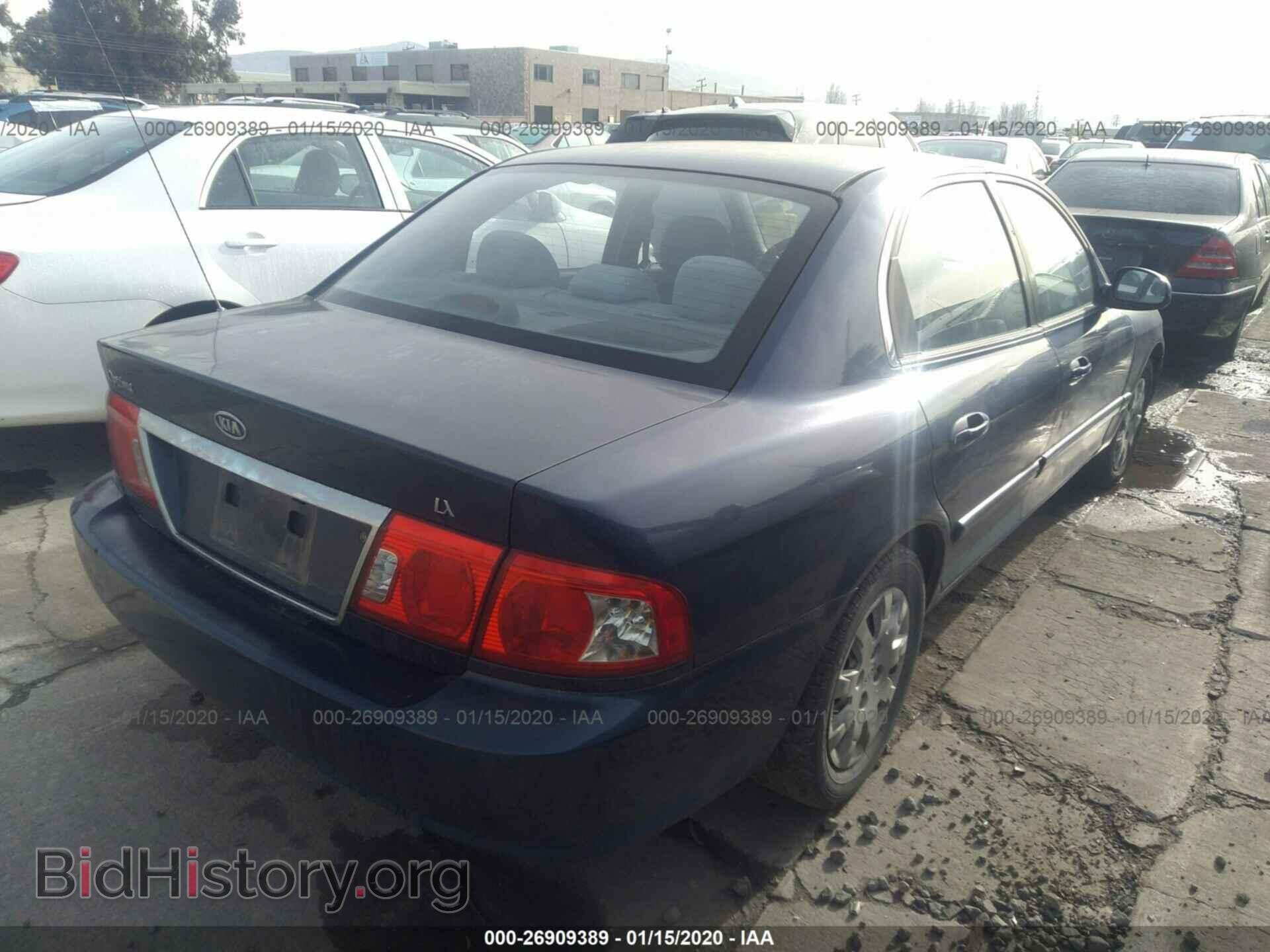 2005 KIA OPTIMA - VIN: KNAGD126855382375 - Фото 4