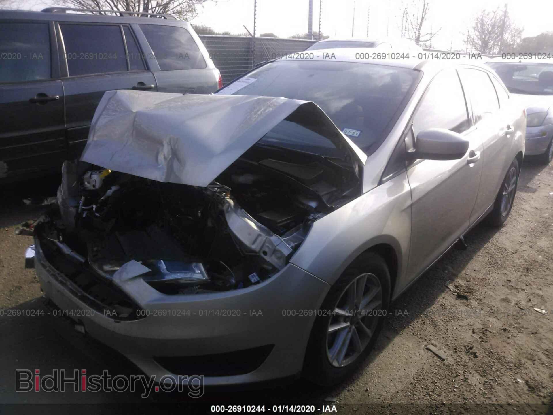 2018 FORD FOCUS - VIN: 1FADP3F20JL204018 - Фото 2