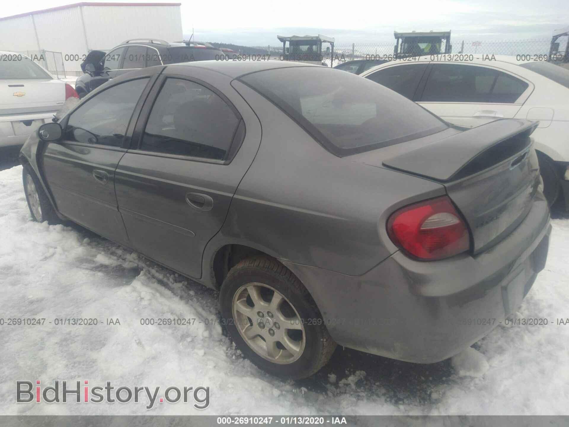 2005 DODGE NEON - VIN: 1B3ES56C55D239687 - Фото 3