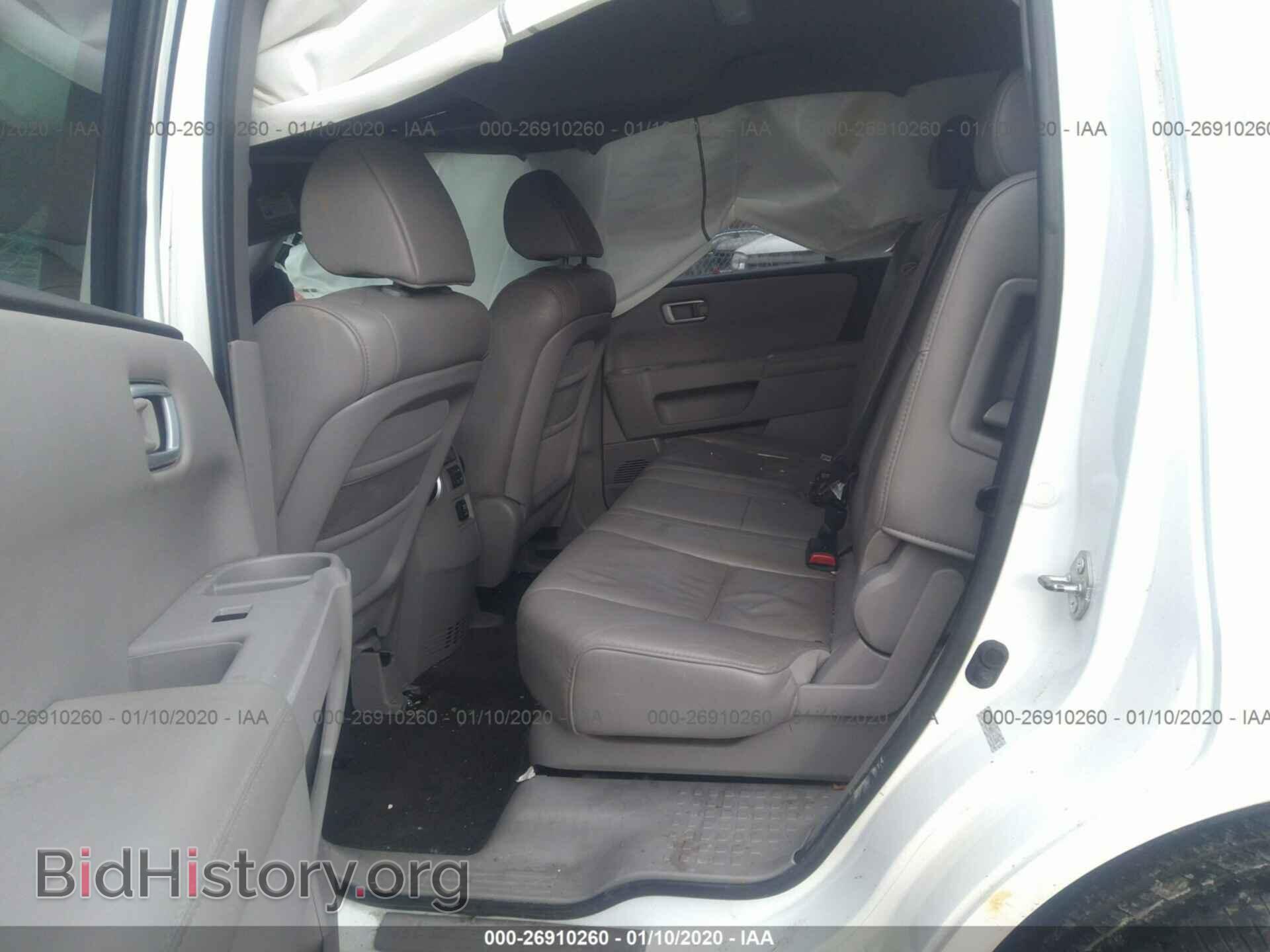 2011 HONDA PILOT - VIN: 5FNYF4H56BB031878 - Фото 8