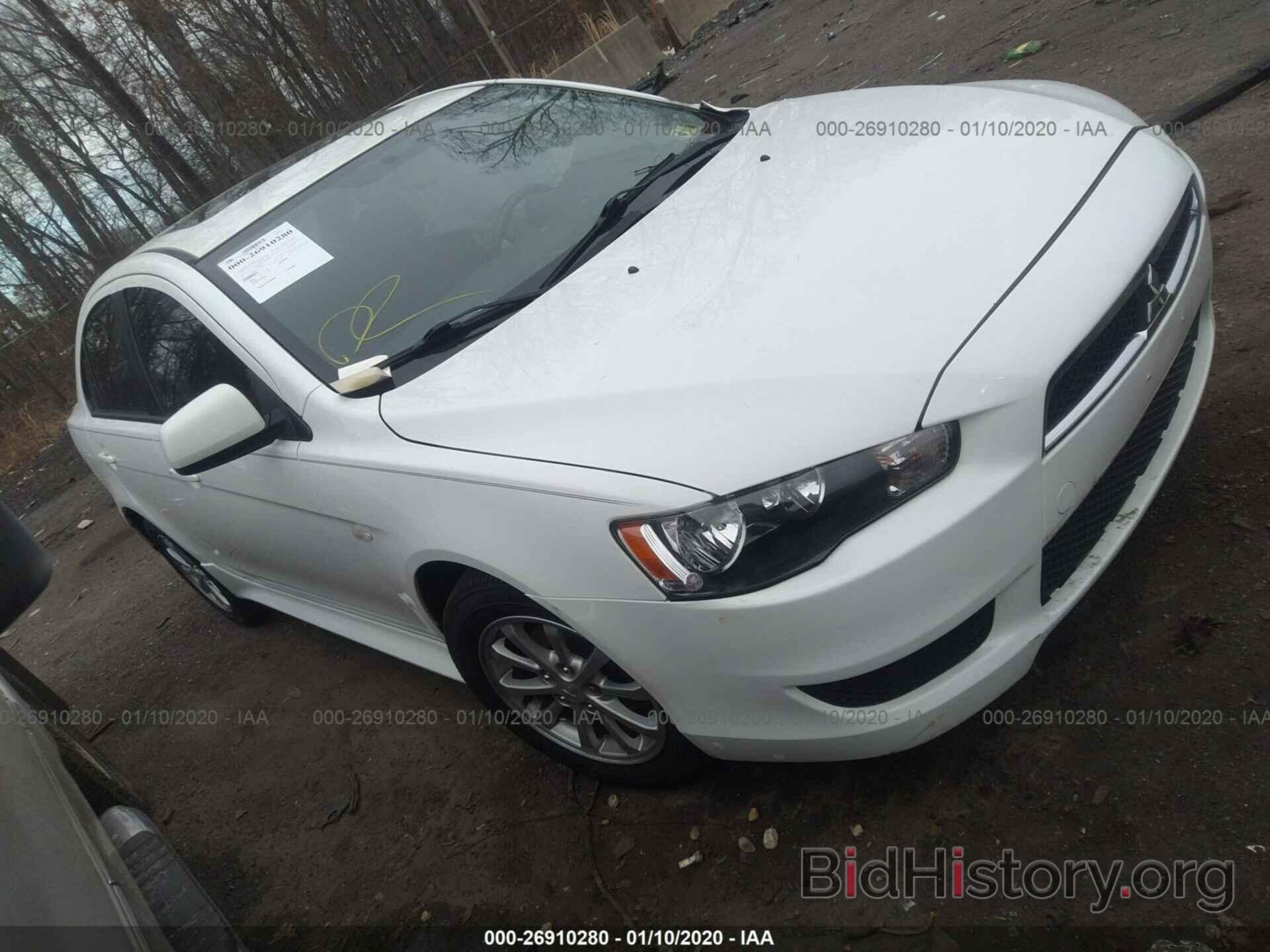 Photo JA32U2FU3CU007118 - MITSUBISHI LANCER 2012