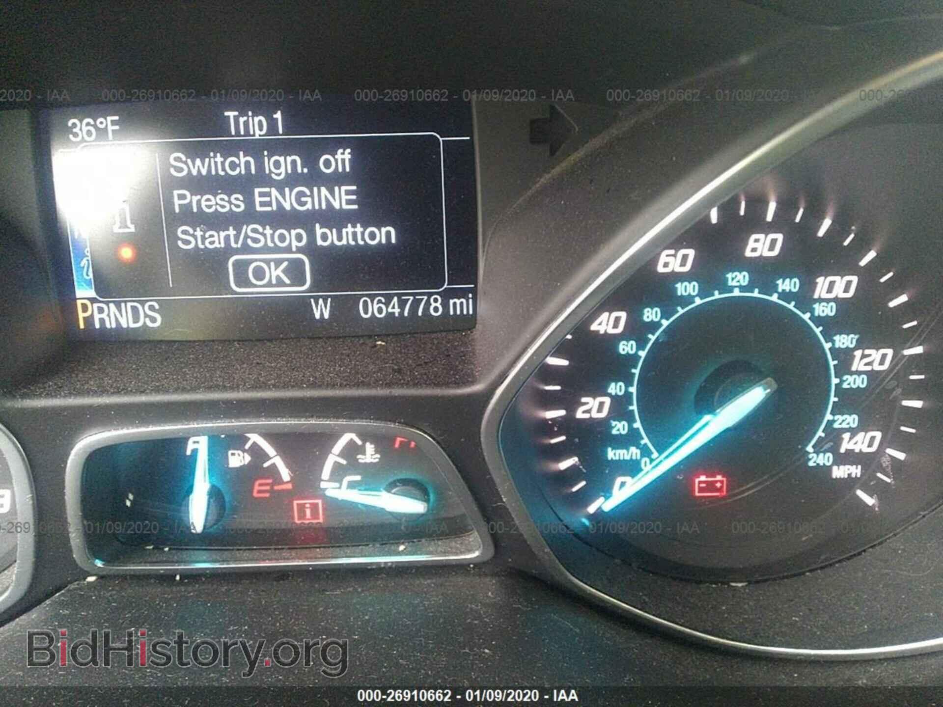 2014 FORD ESCAPE - VIN: 1FMCU9JX4EUC08198 - Photo 7