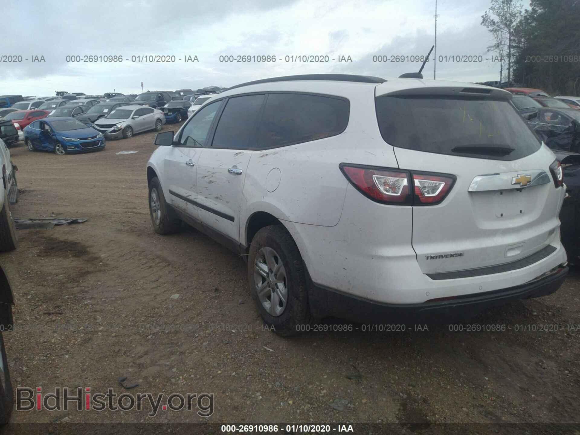 2017 CHEVROLET TRAVERSE - VIN: 1GNKRFED5HJ301664 - Фото 3