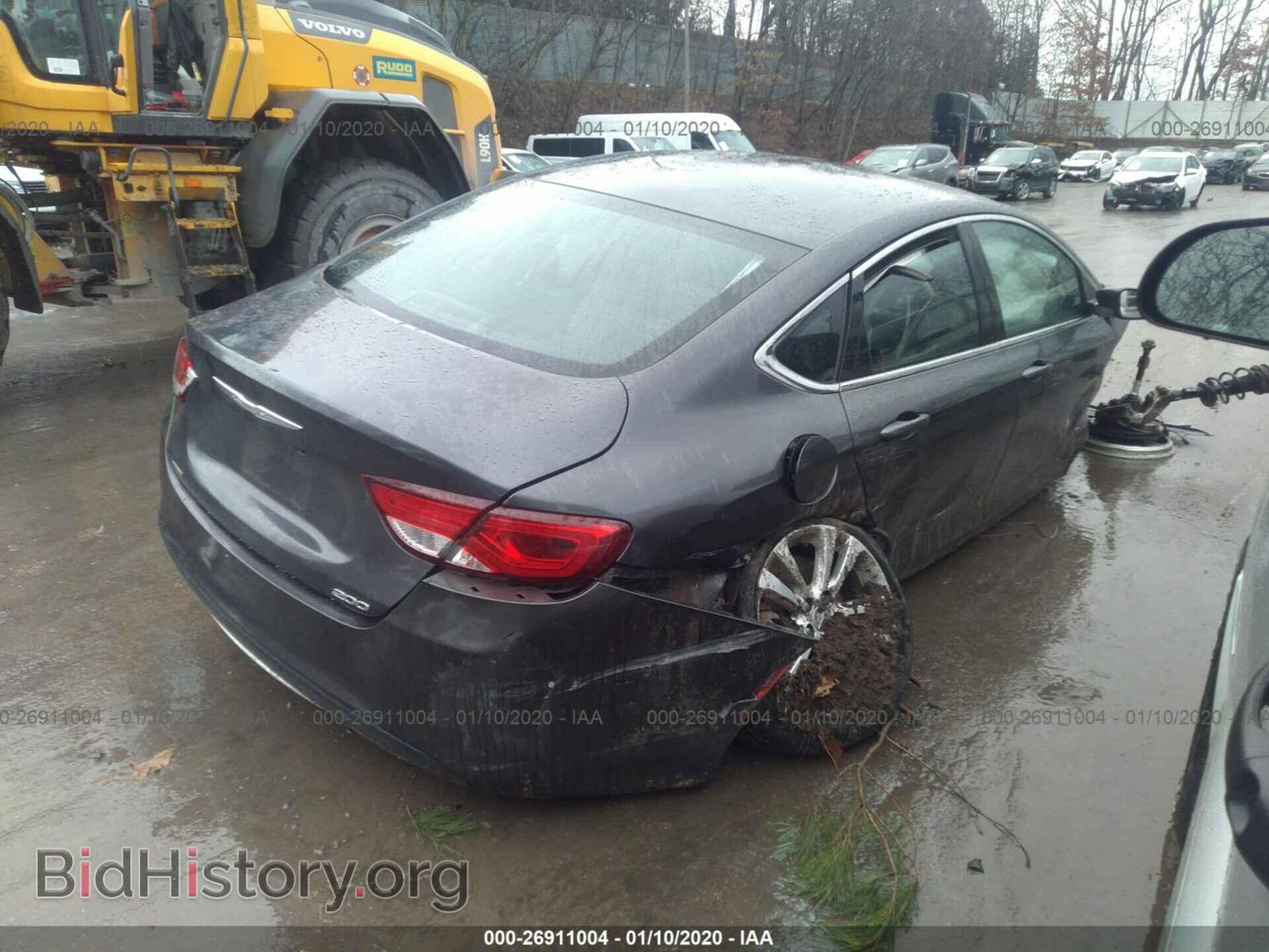 2016 CHRYSLER 200 - VIN: 1C3CCCAGXGN141290 - Фото 4