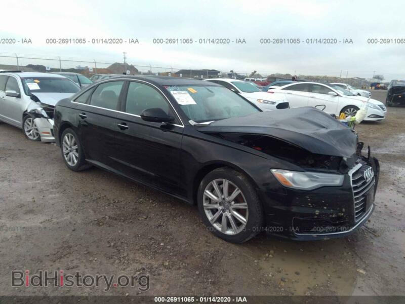 2016 Audi A6 Premium Plus (VIN WAUGFAFCXGN035644) — photo 1 of 11, IAAI, damage: left front