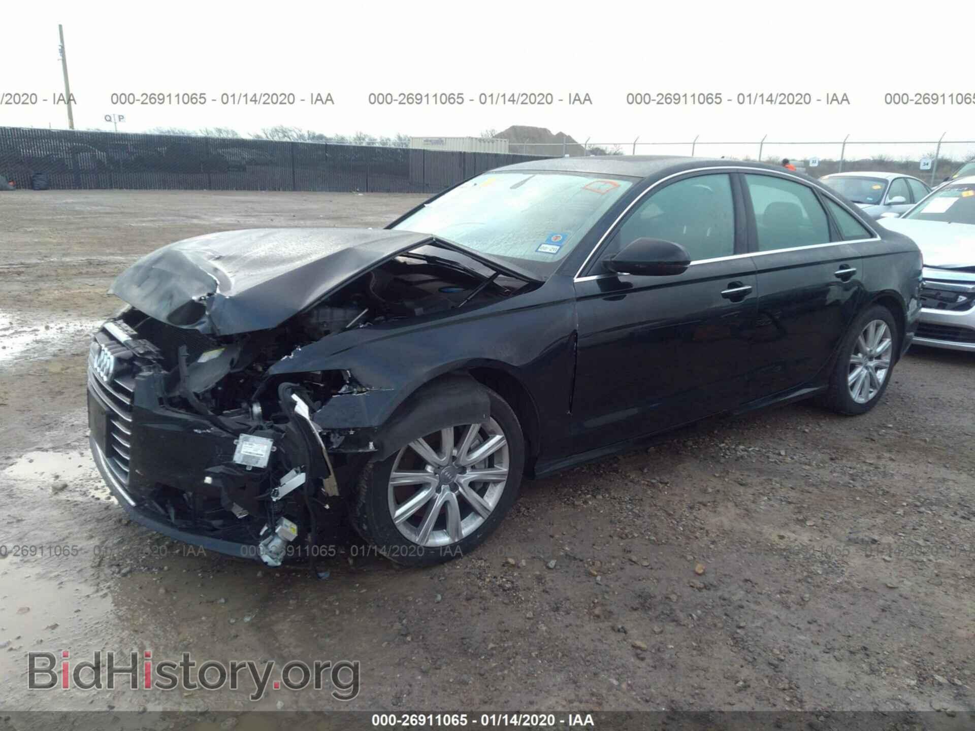 2016 AUDI A6 - VIN: WAUGFAFCXGN035644 - Фото 2