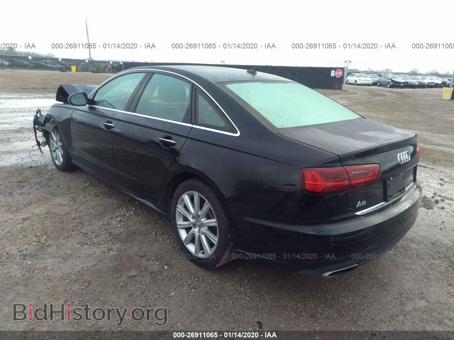 2016 AUDI A6 - VIN: WAUGFAFCXGN035644 - Фото 3