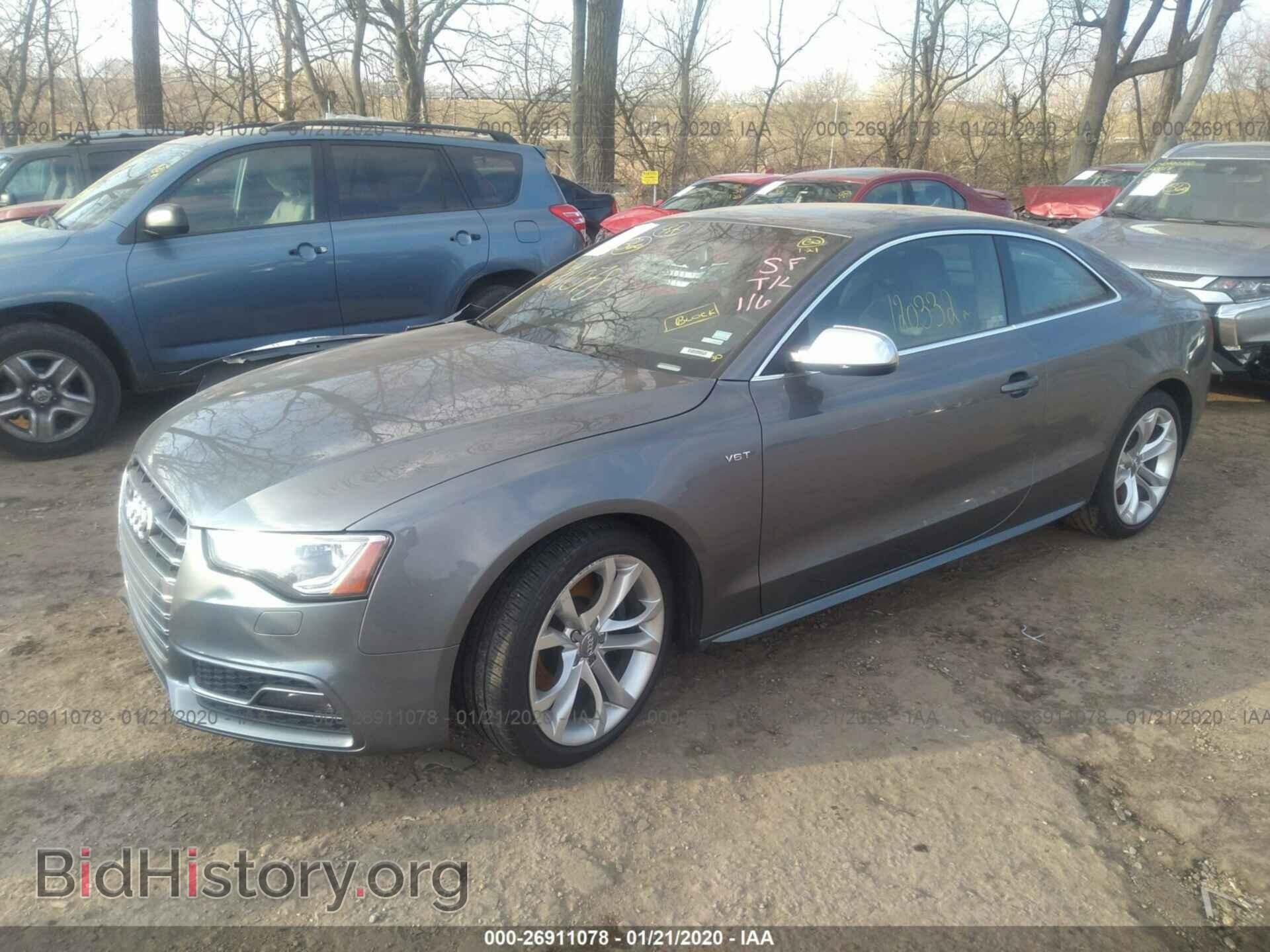 2013 AUDI S5 - VIN: WAUVGAFR7DA004976 - Фото 2