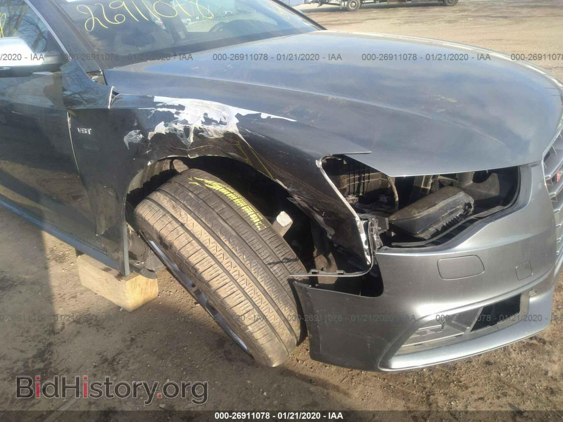 2013 AUDI S5 - VIN: WAUVGAFR7DA004976 - Фото 6