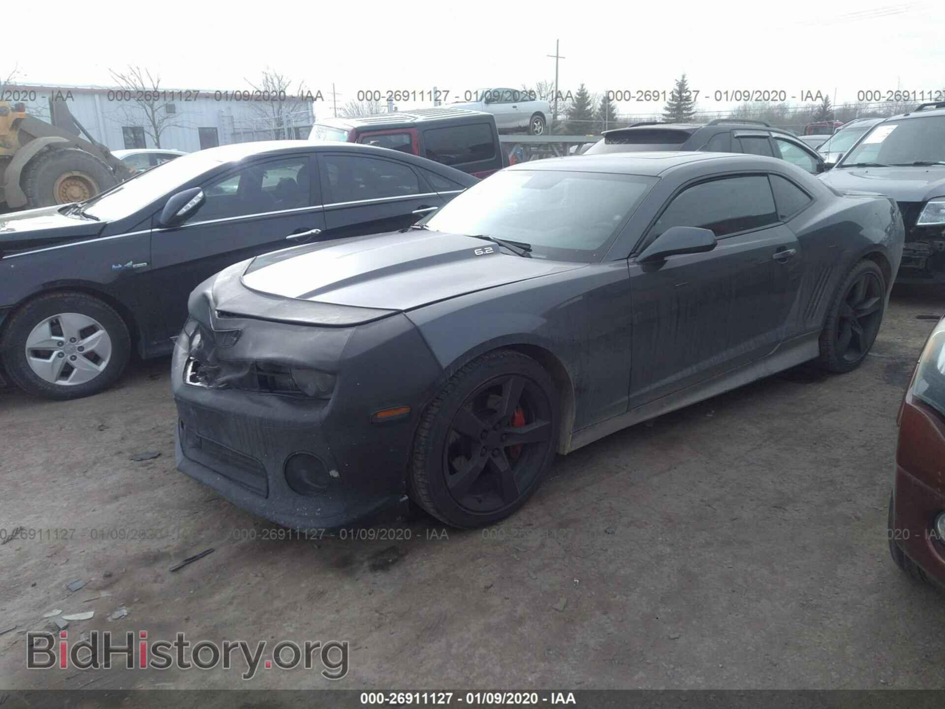 2010 CHEVROLET CAMARO - VIN: 2G1FT1EW8A9137627 - Фото 2
