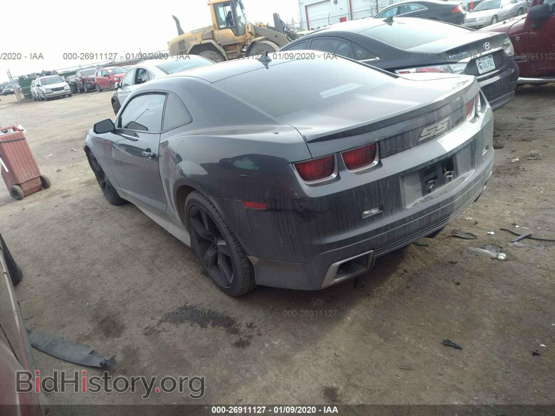 2010 CHEVROLET CAMARO - VIN: 2G1FT1EW8A9137627 - Фото 3